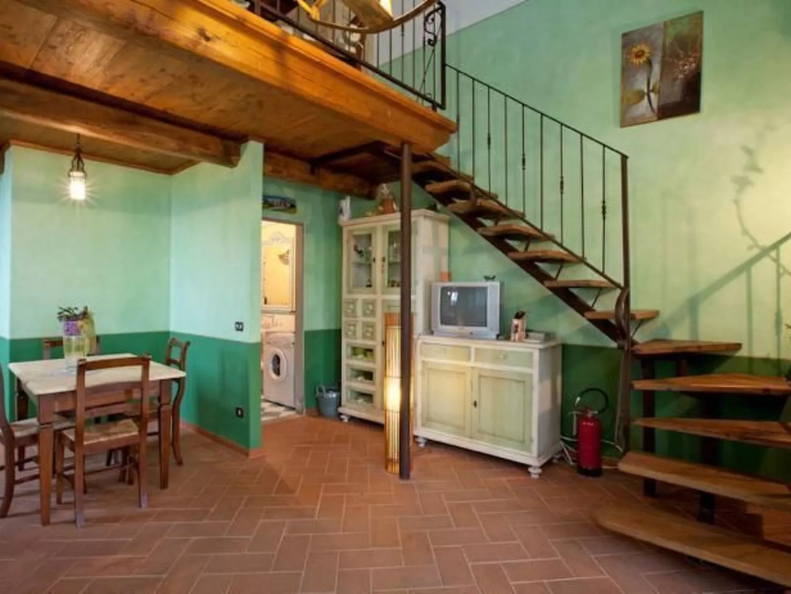 Wohnung 'Antico Fienile' mit Terrasse-Dedans