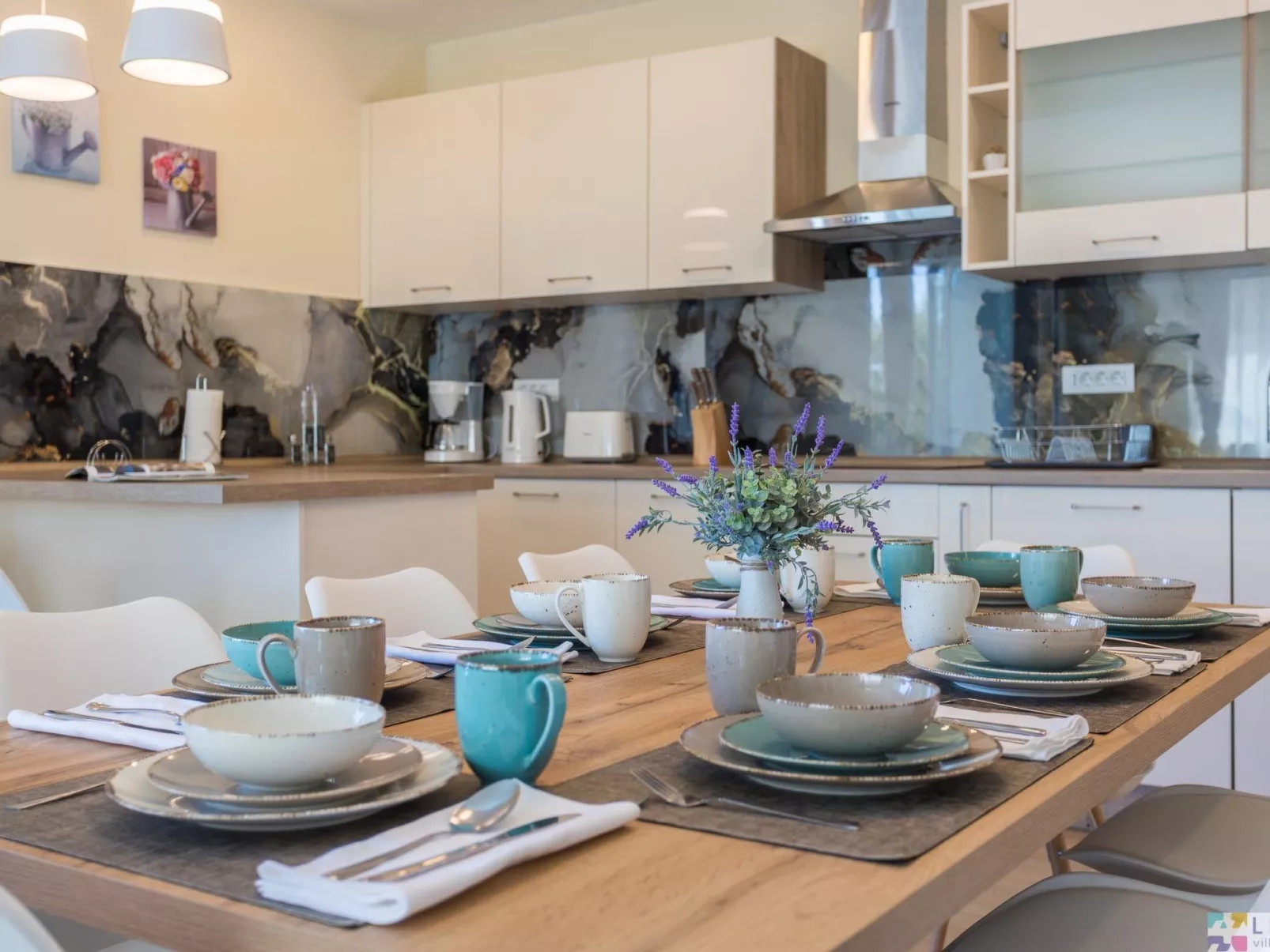 Villa Lavendel-Drinnen