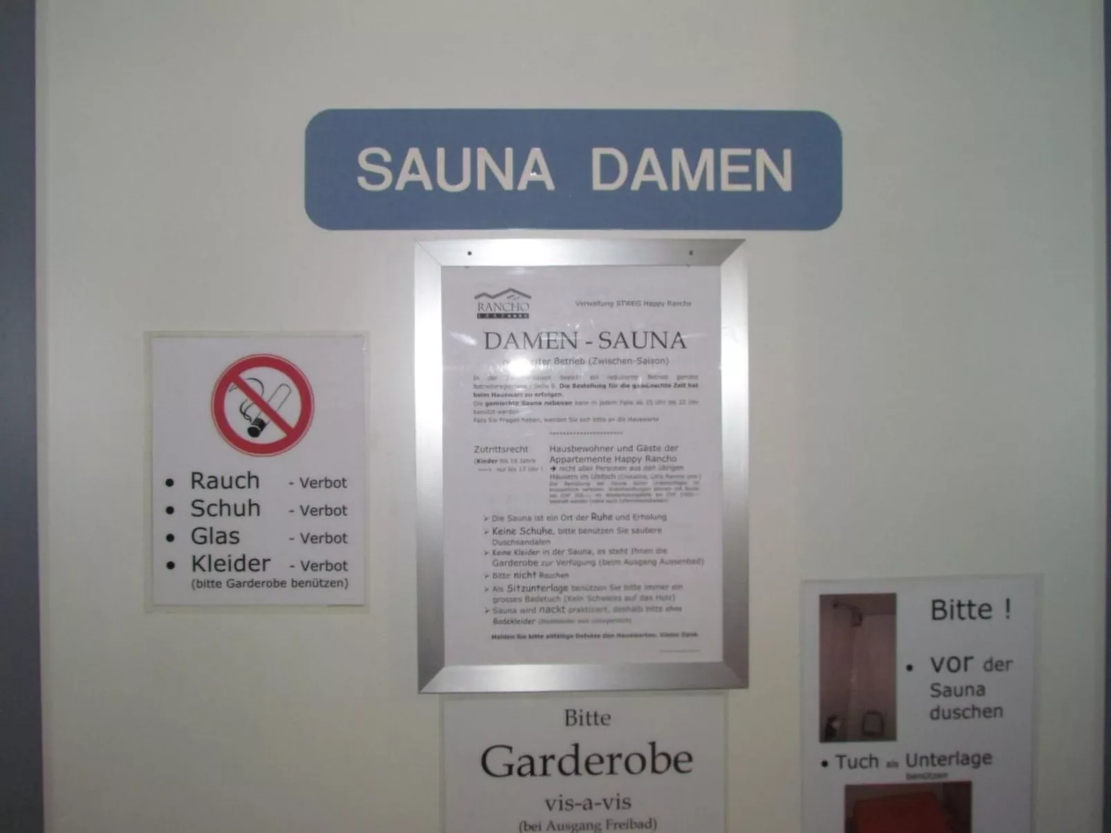 Mit Sauna-Draußen