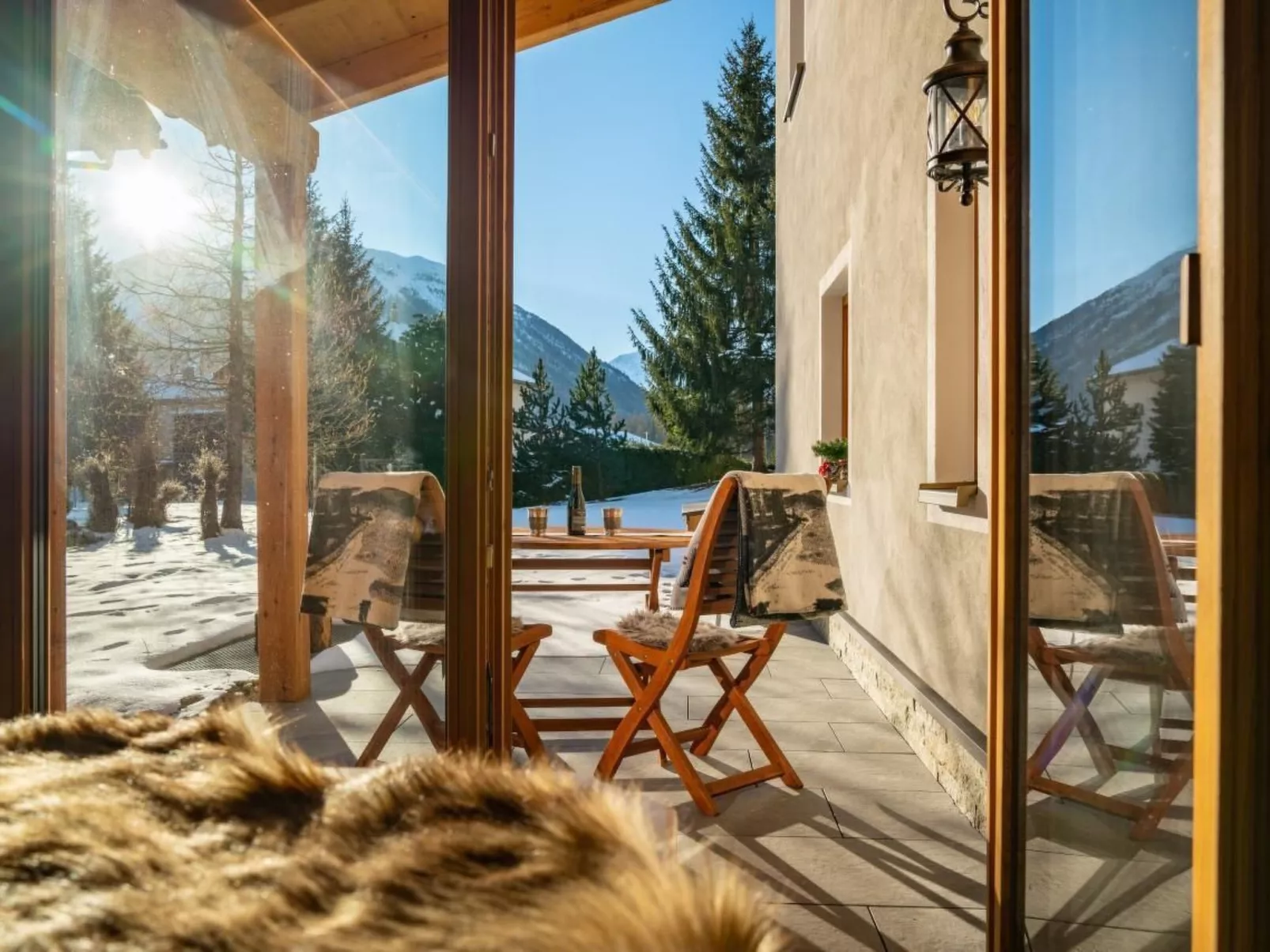 Engadin Chalet Apart-Drinnen