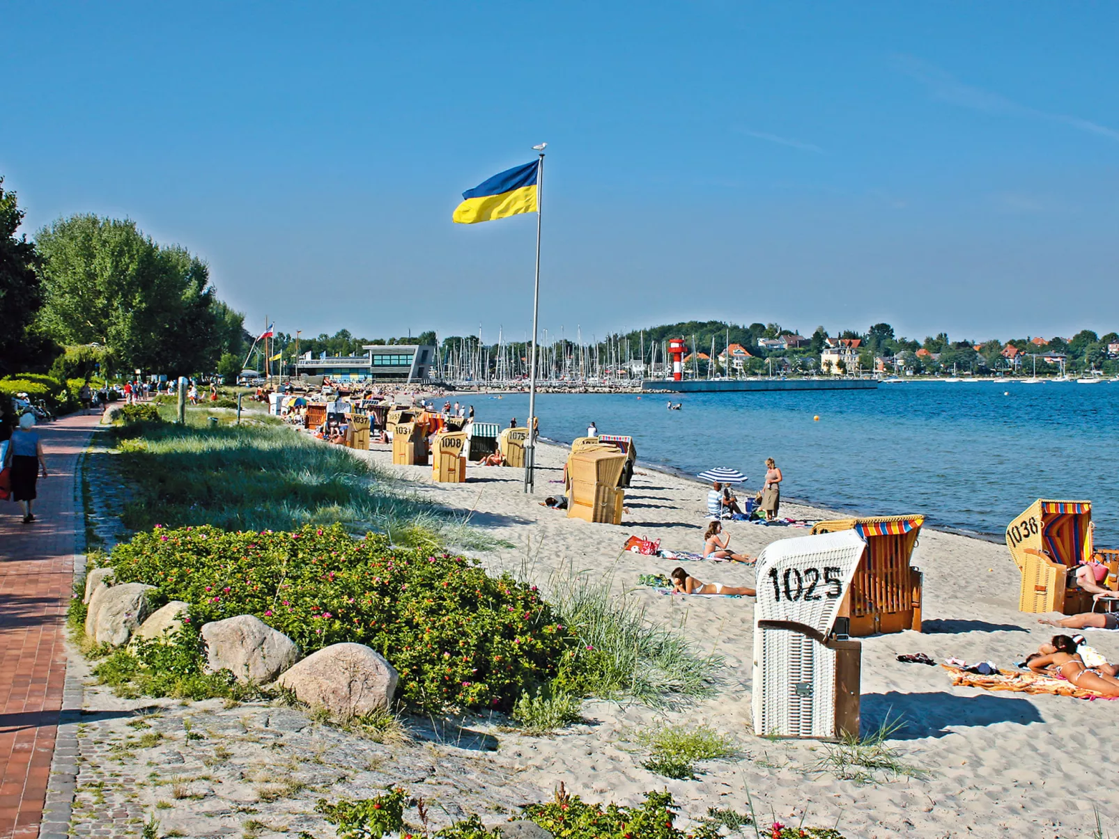 Urlaub in der Ferienwohnung Sonnengruss am Strand-Environnement