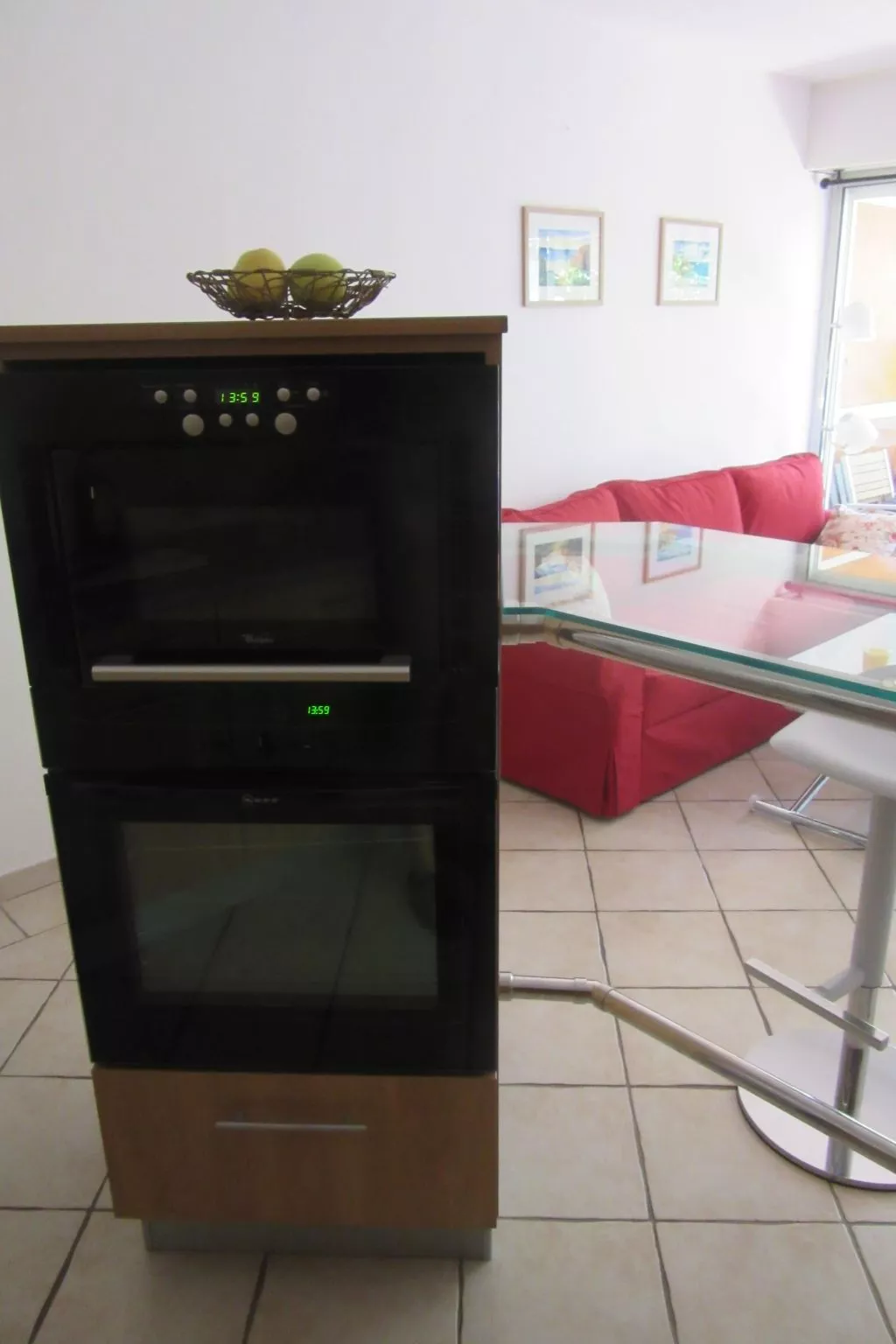 App. de vacances-Dedans