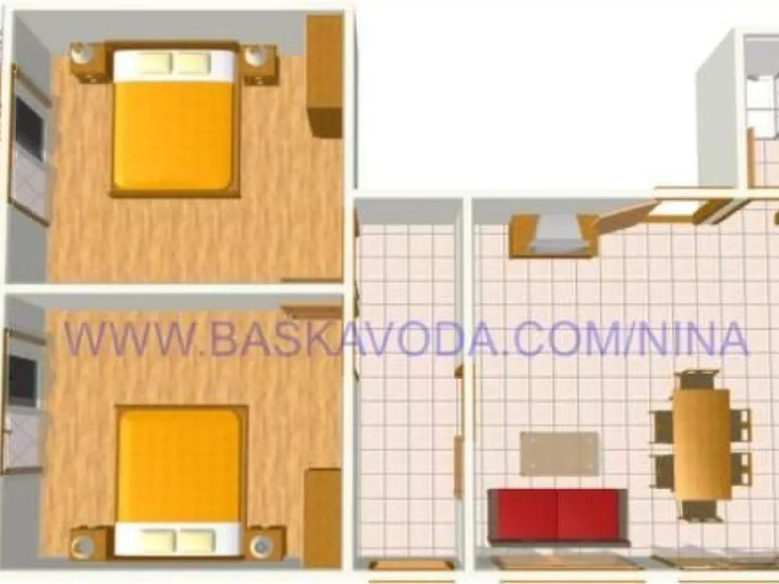 Mit Blick auf das Wasser-Drinnen