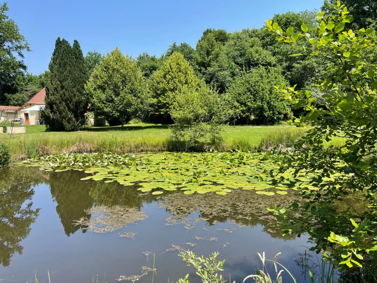 Für 6 Pers. mit eigenem Teich-Inside