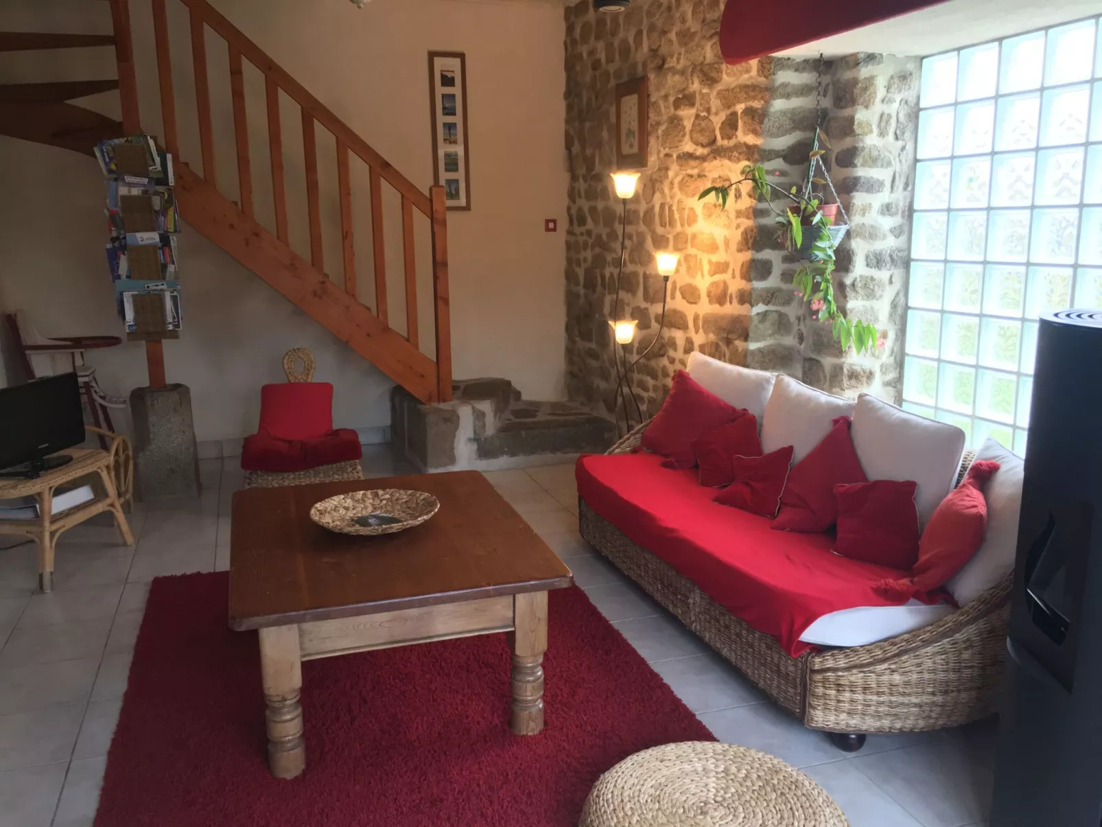 Gemütliches Haus in der Bucht von Mont-Saint-Michel-Drinnen