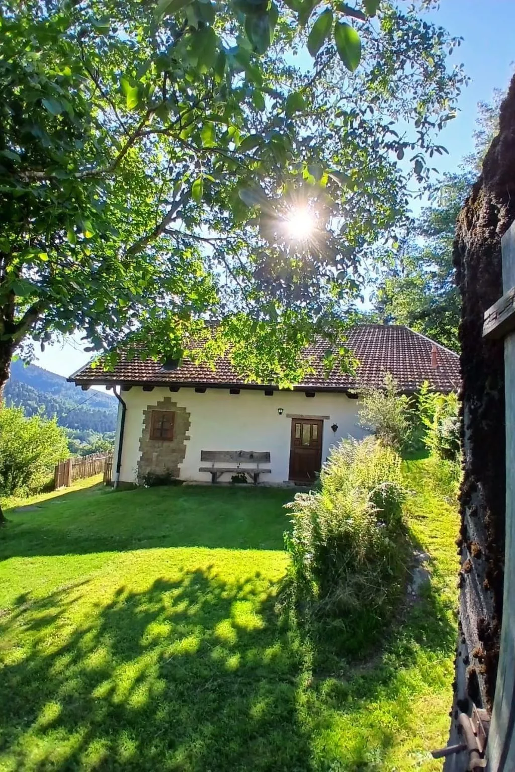 In Ventron mit eingezäuntem Garten-Inside