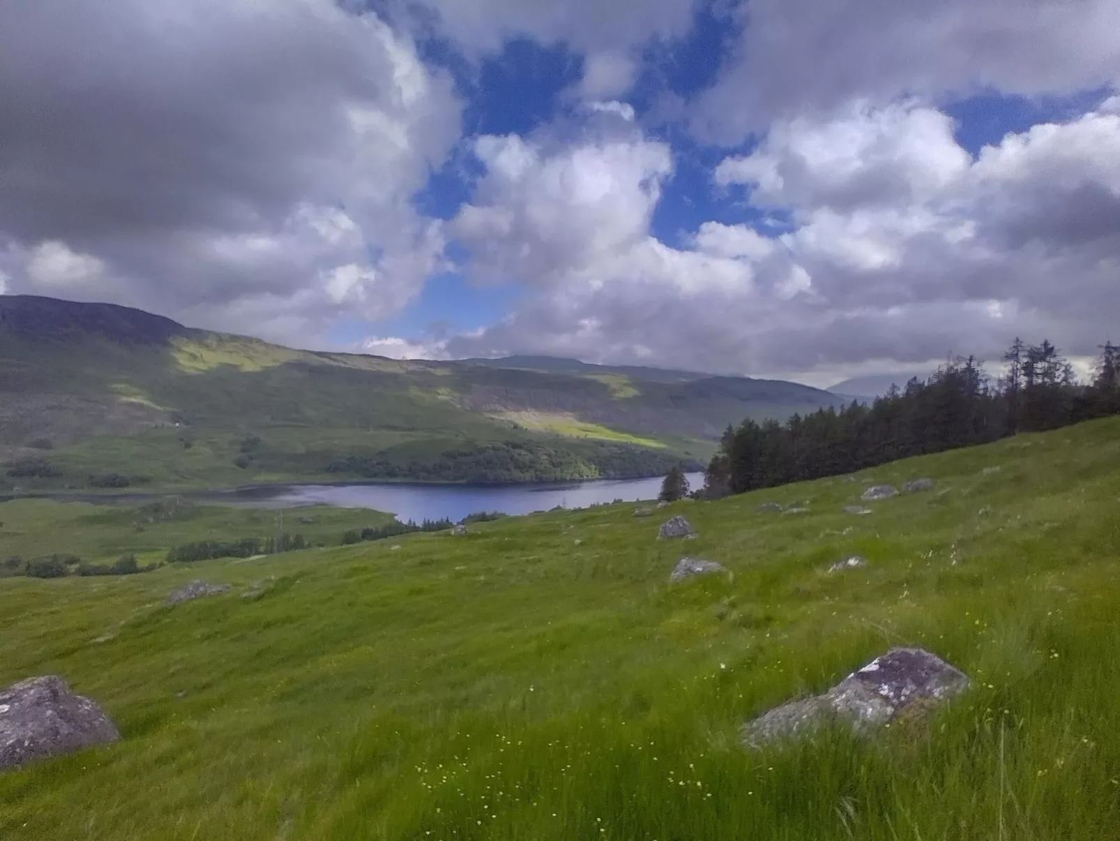 Benmore Farm House in Stirling mit Bergblick-Dedans