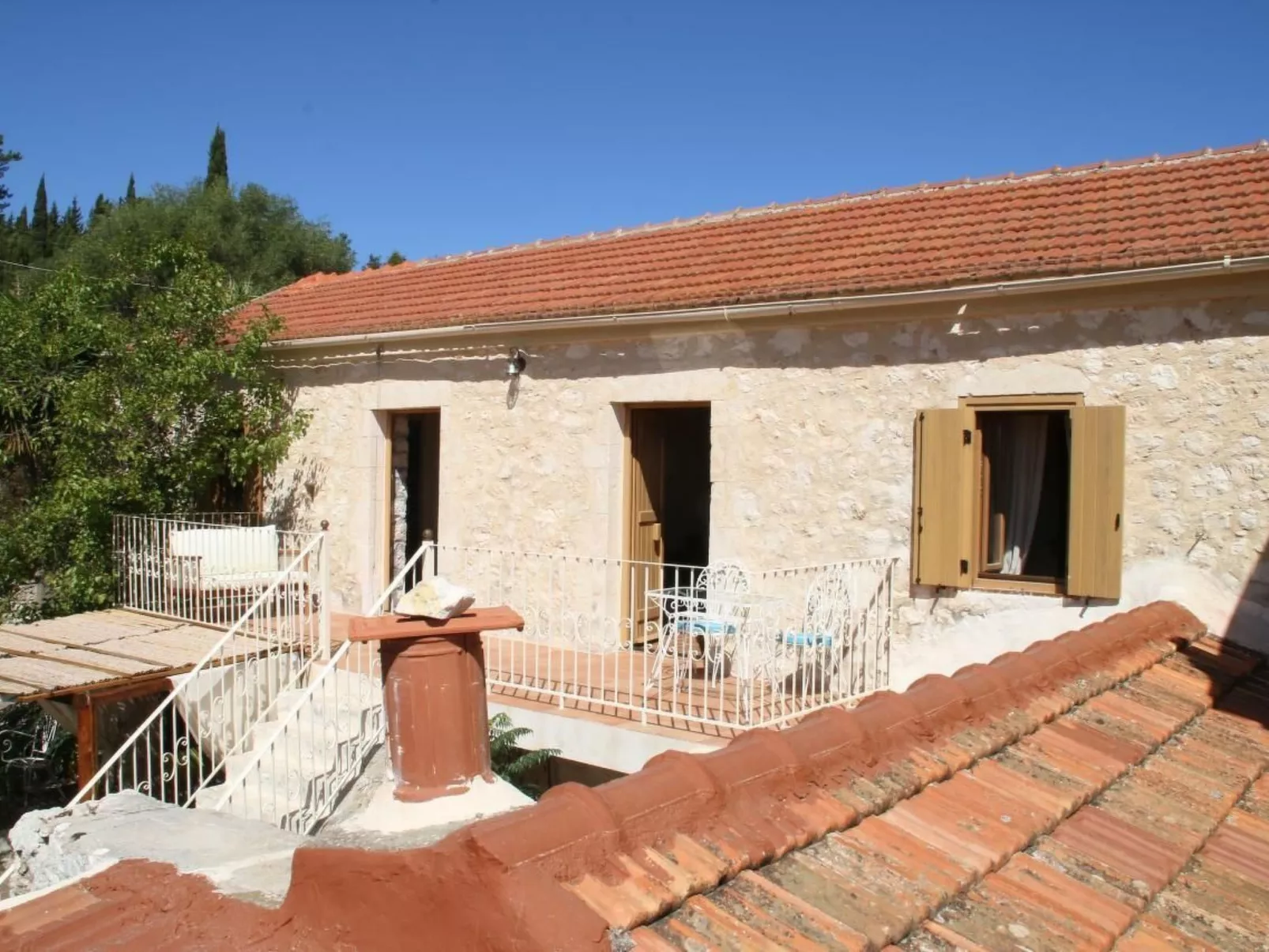 Luxuriöse venezianische Stein-Villa aus dem 18. Jahrhundert-Draußen