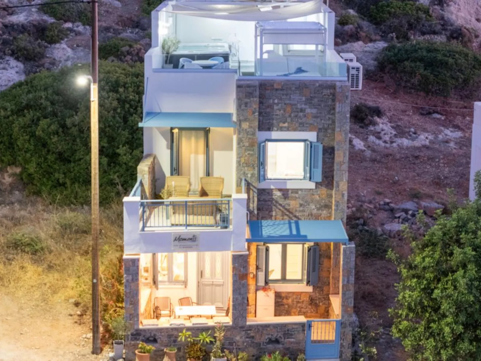 Neue Villa Moments am Meer mit Whirlpool, 50 m zum Strand-Dedans