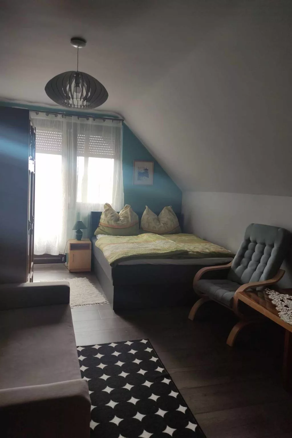 Appartement mit Grill-Dedans