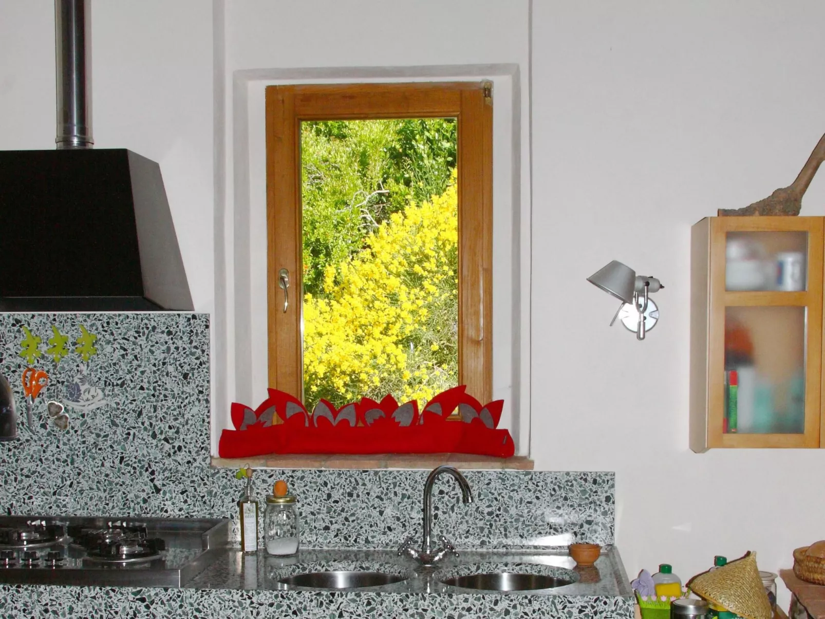 Gemütliches Studio im Erdgeschoss, mit Terrasse-Inside