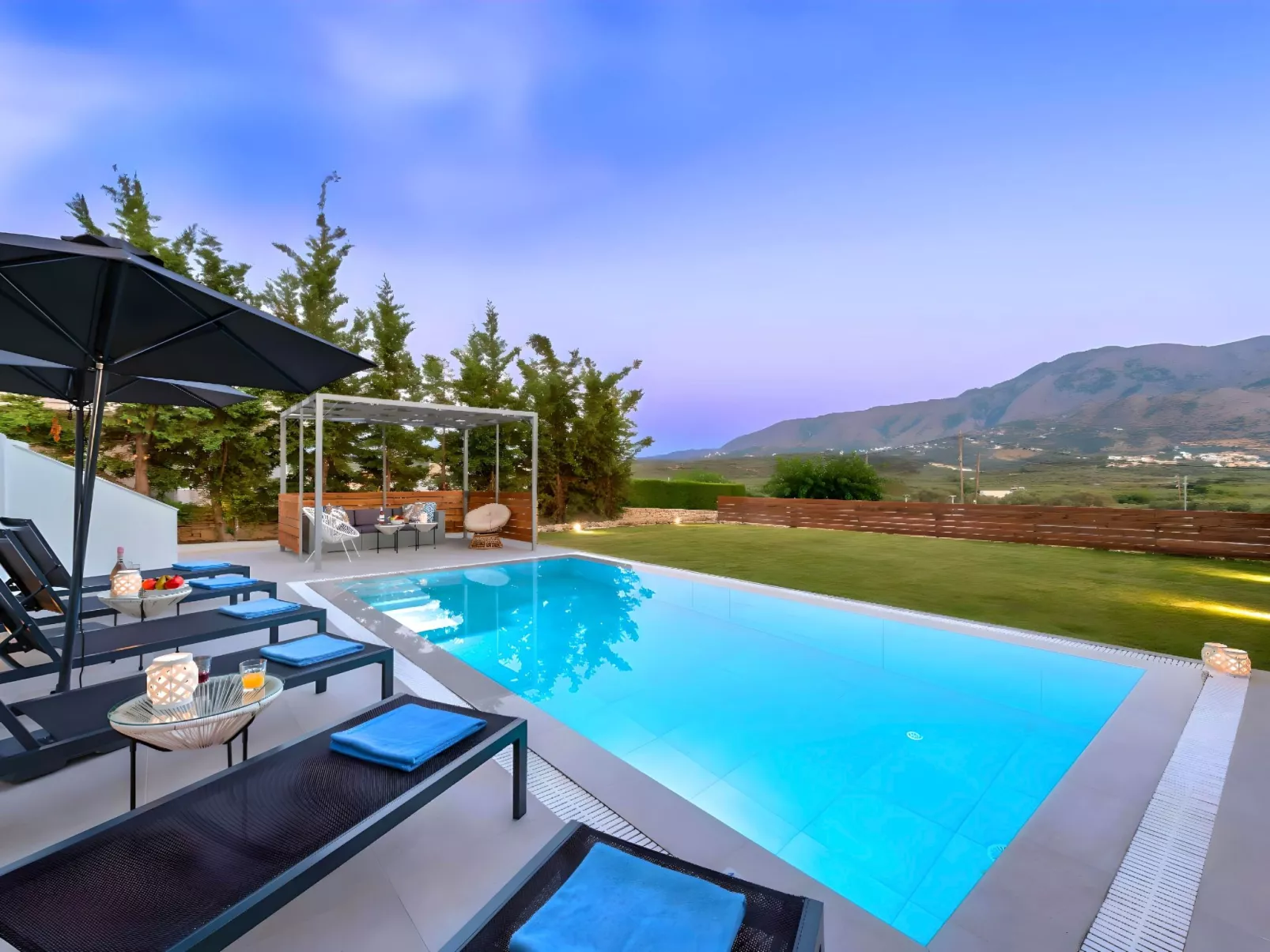 Luminosa Luxus-Villa-Dedans