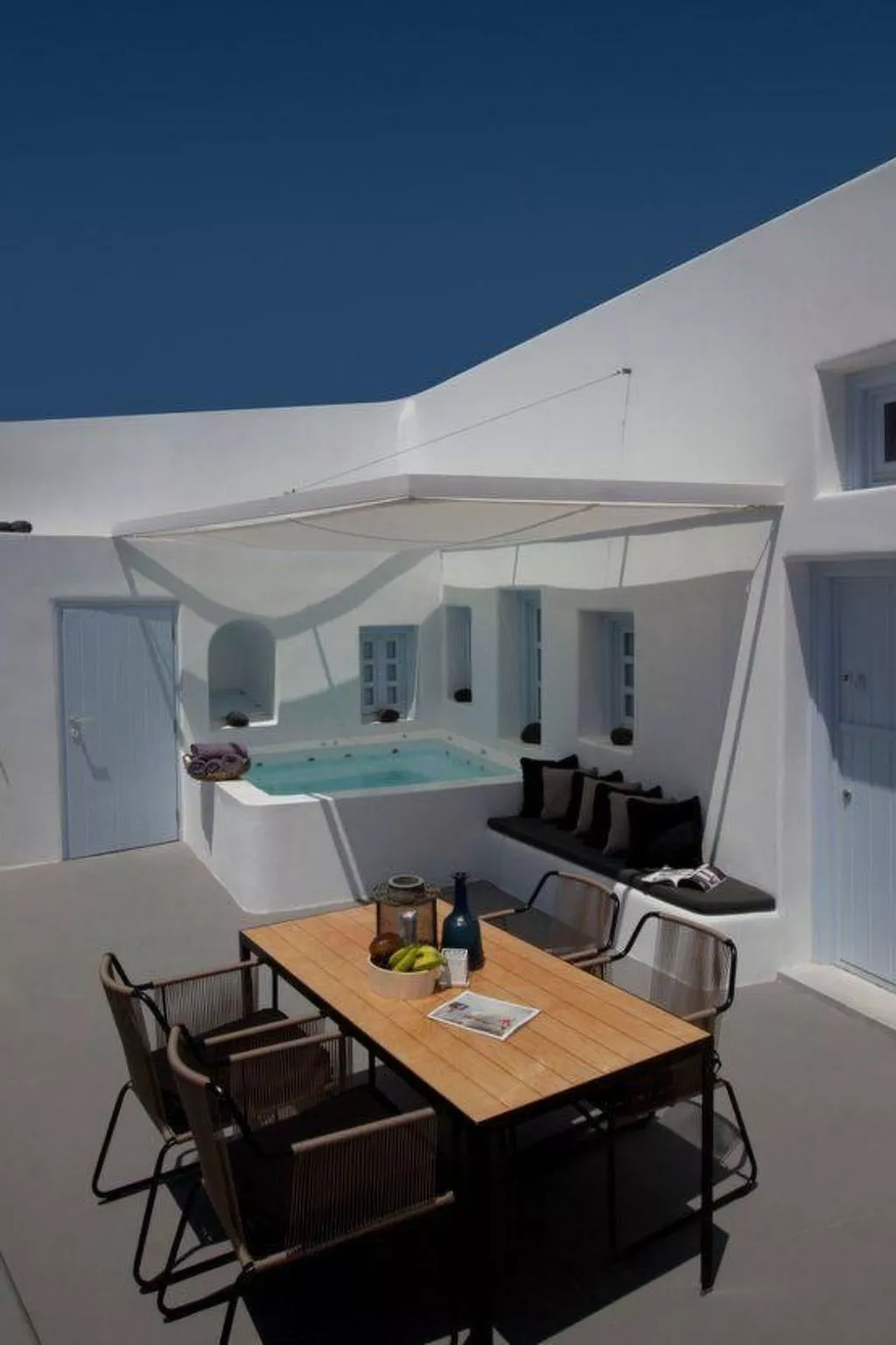 Ferienvilla "Anemolia" mit Whirlpool-Outside