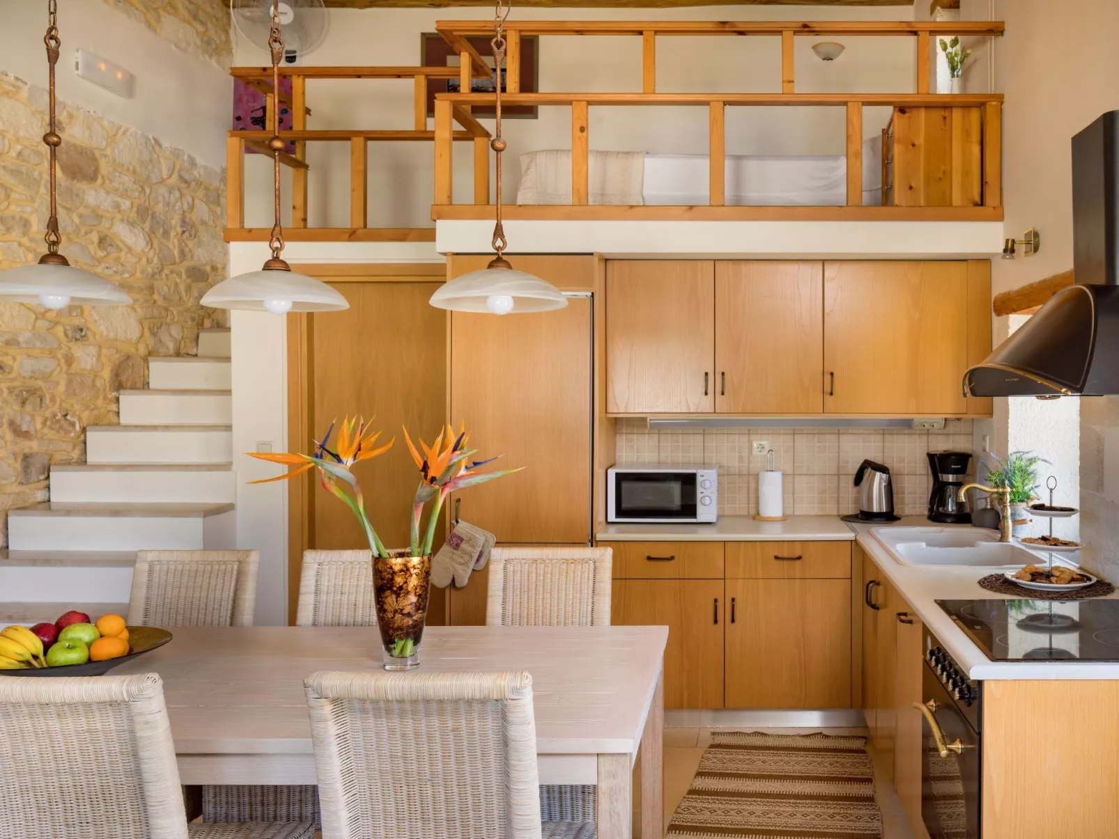 "Villa Aladanos" mit privatem Pool-Inside