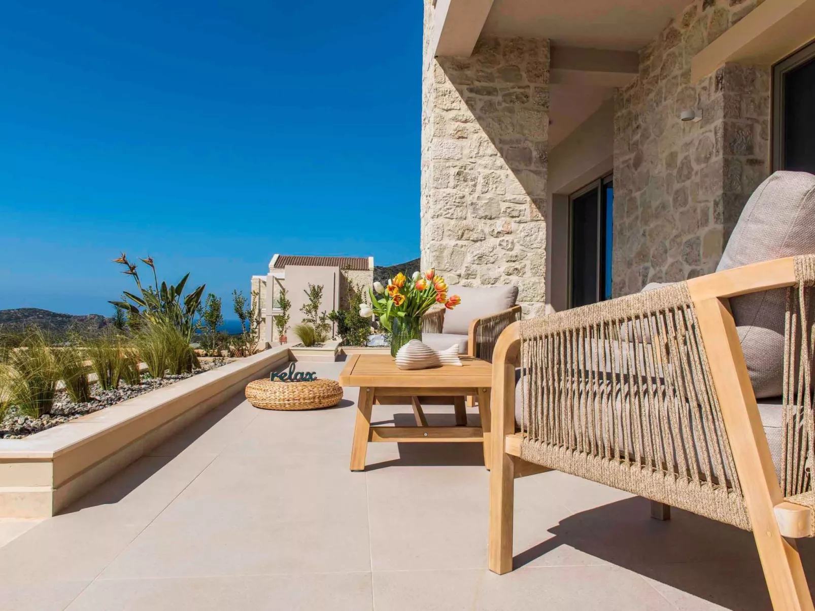 Villa Mare I ''Free'' Beheizter Pool, Unendlich blau-Inside