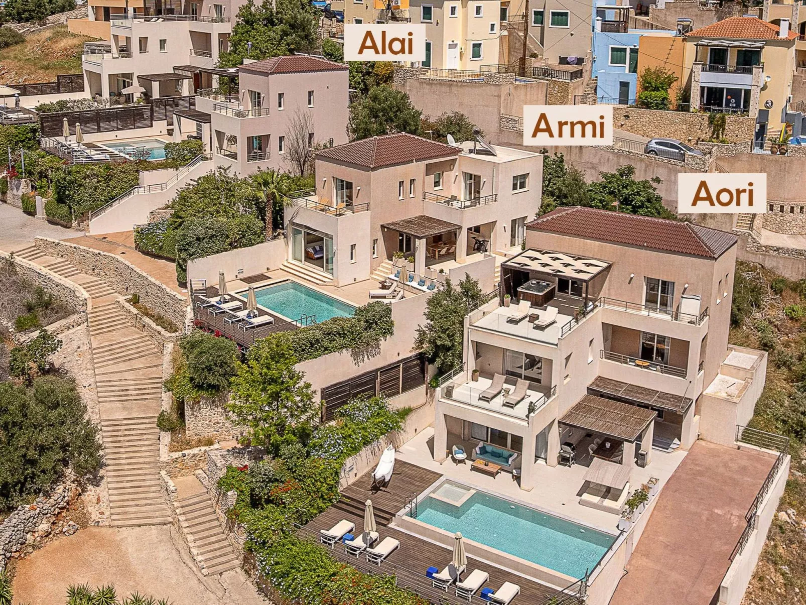 Adeste Seaview Villa III-Pool, Whirlpool, 900m zum Meer-Dedans