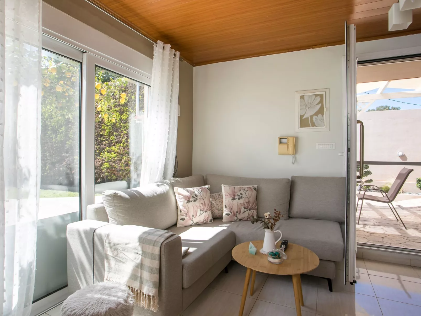 Meeresbrise und Natur-Dedans