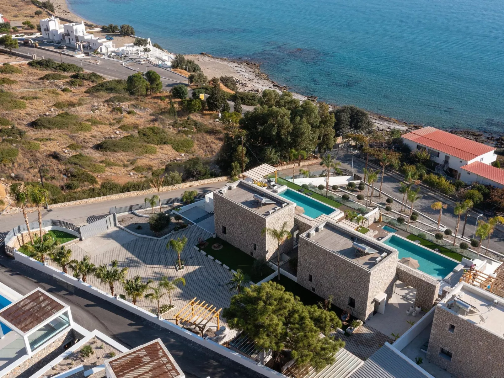 Ferienvilla Lido weiß in Strandnähe-Dehors