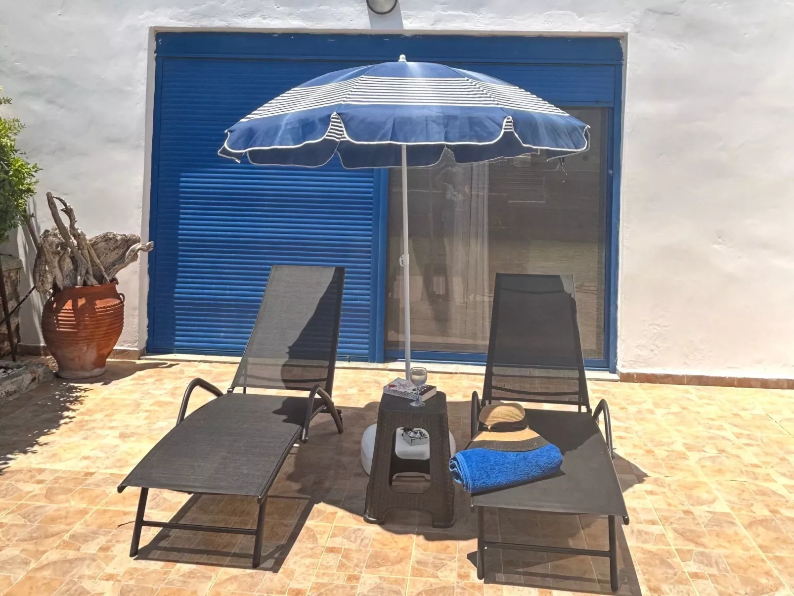 Villa Poseidon Blau-Dehors