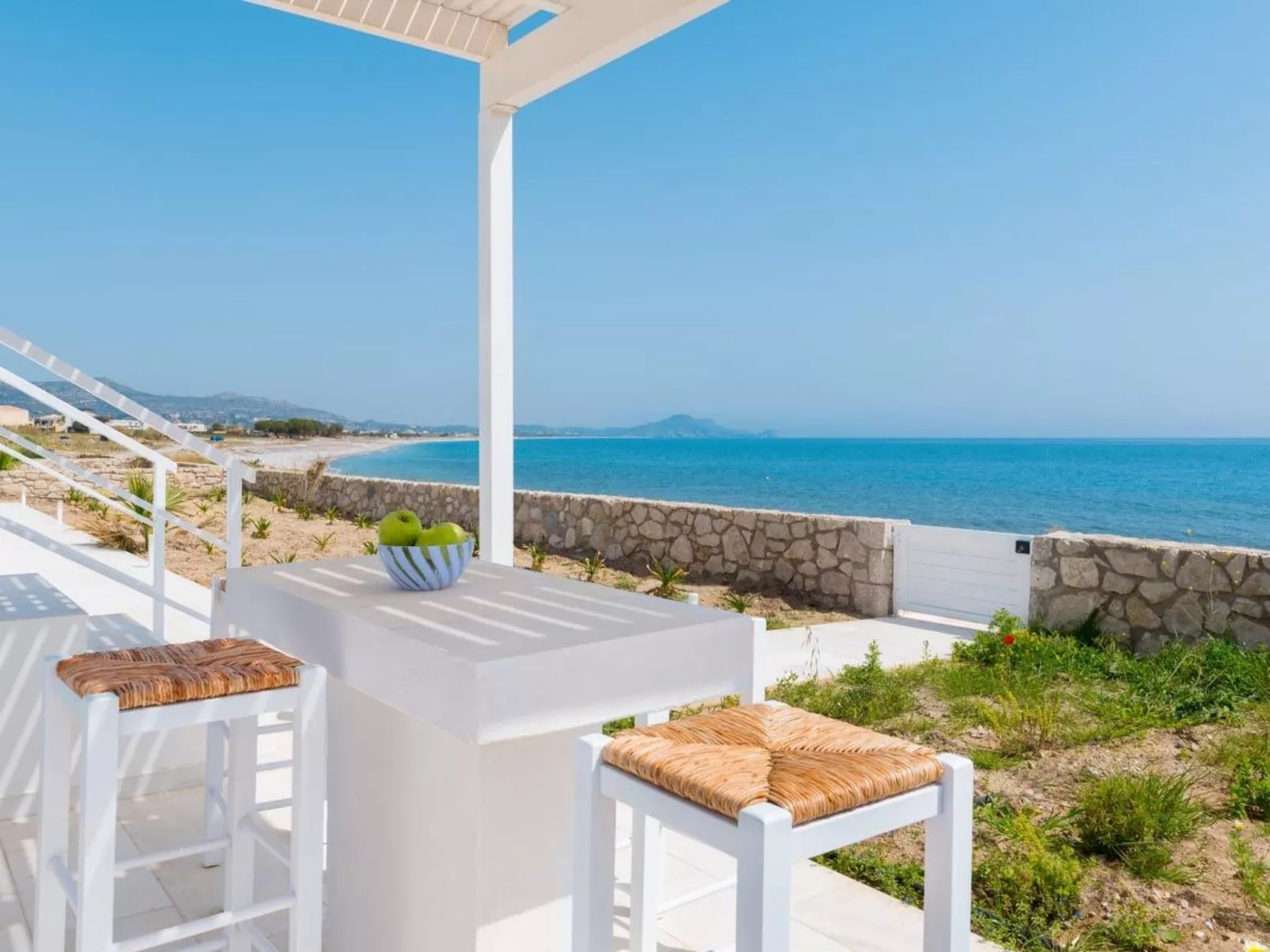 Strandvilla Maria für 12 Personen-Dehors