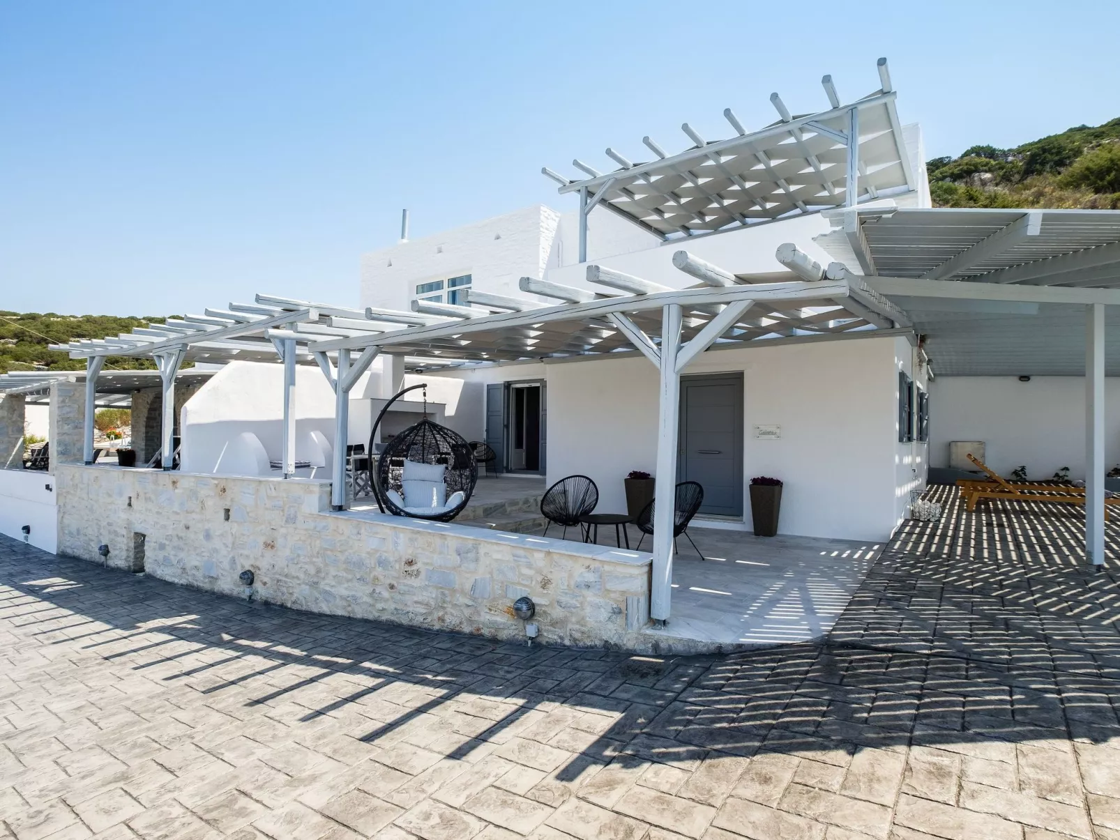 Mit Privatpool für 4 Personen ca. 70 m&sup2; in Elitas, Paros-Dedans