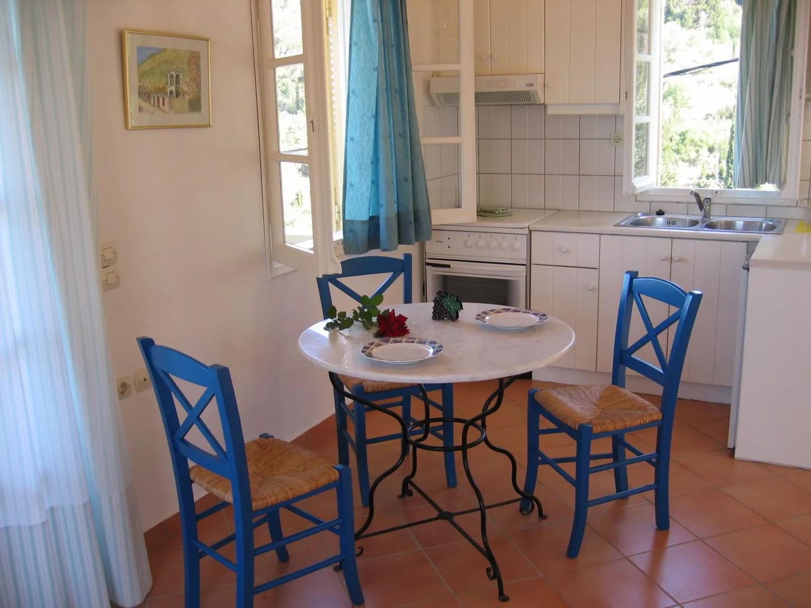 Wohnung mit gemeinsamem großen Pool und Kinderbecken-Dedans