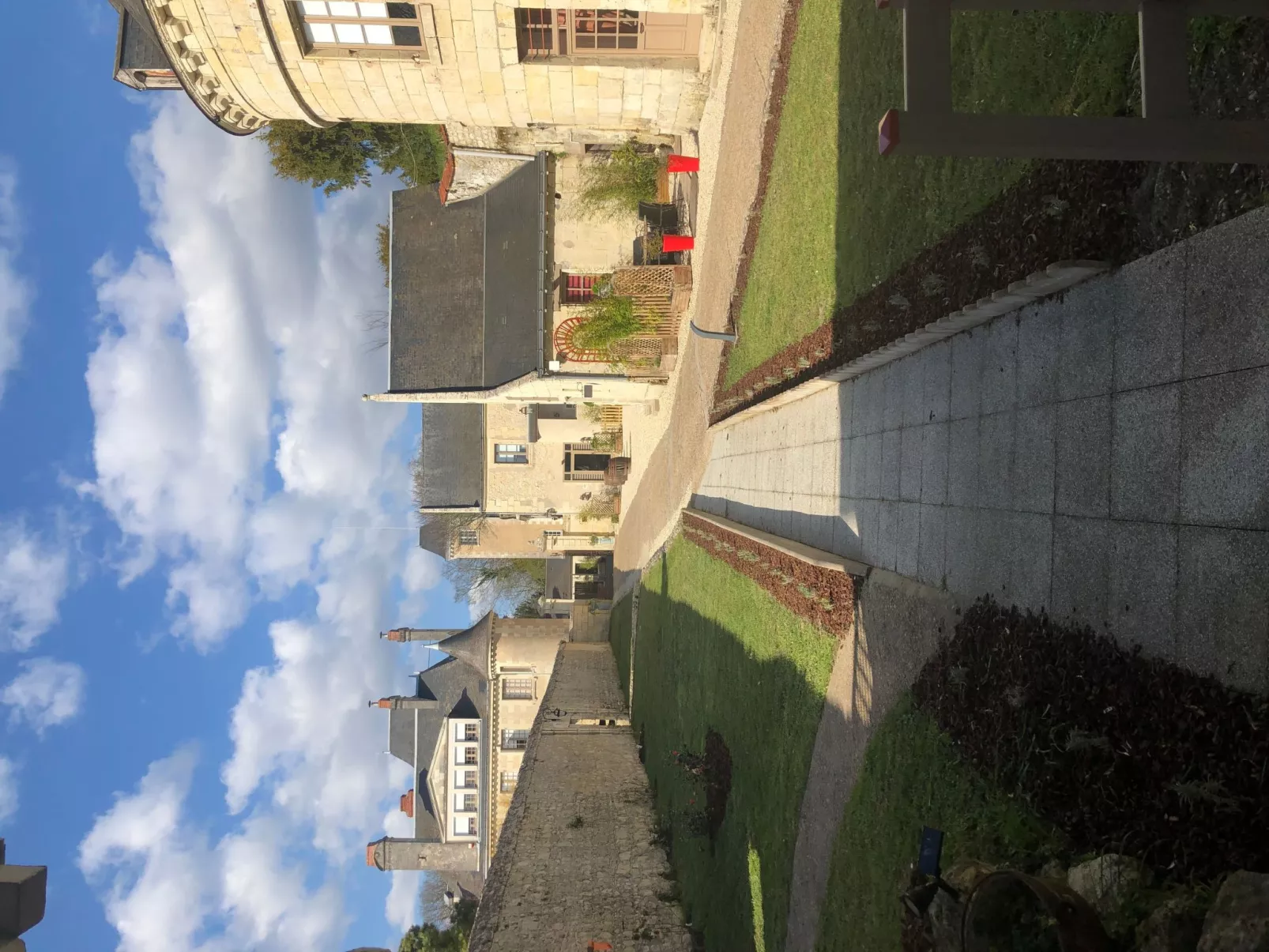 Cottage du Château duplex 90m2 mit Pool Azay le rideau-Draußen