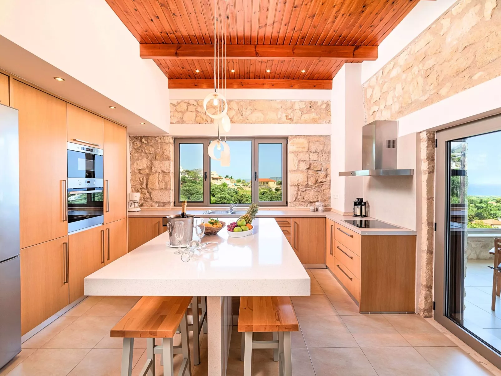 Villa Akrothea-Inside