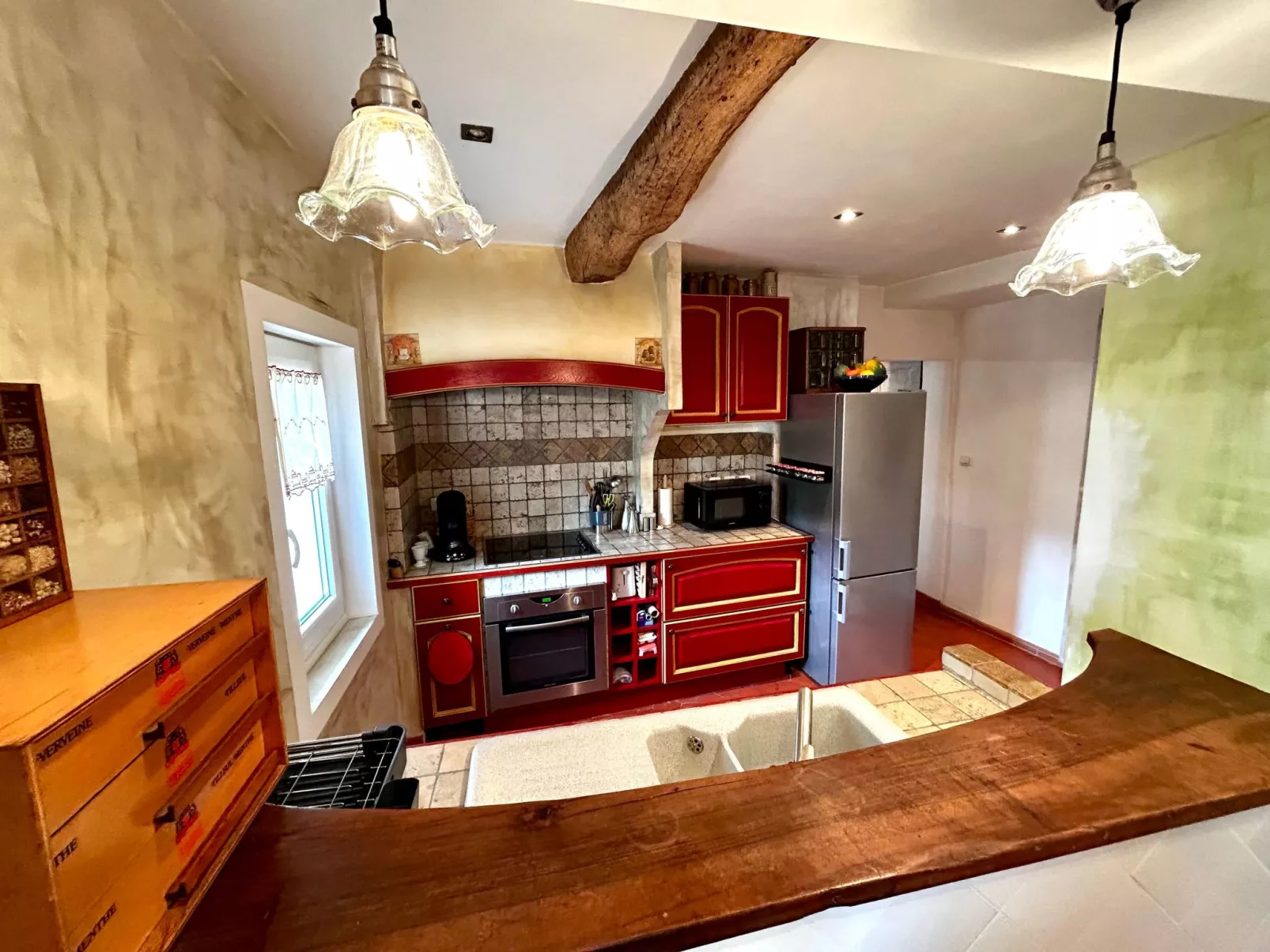 "Samson" mit Kamin-Dedans