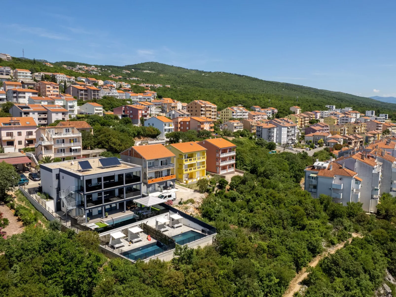 Villa Twins in Crikvenica, Kvarner Bucht-Dehors