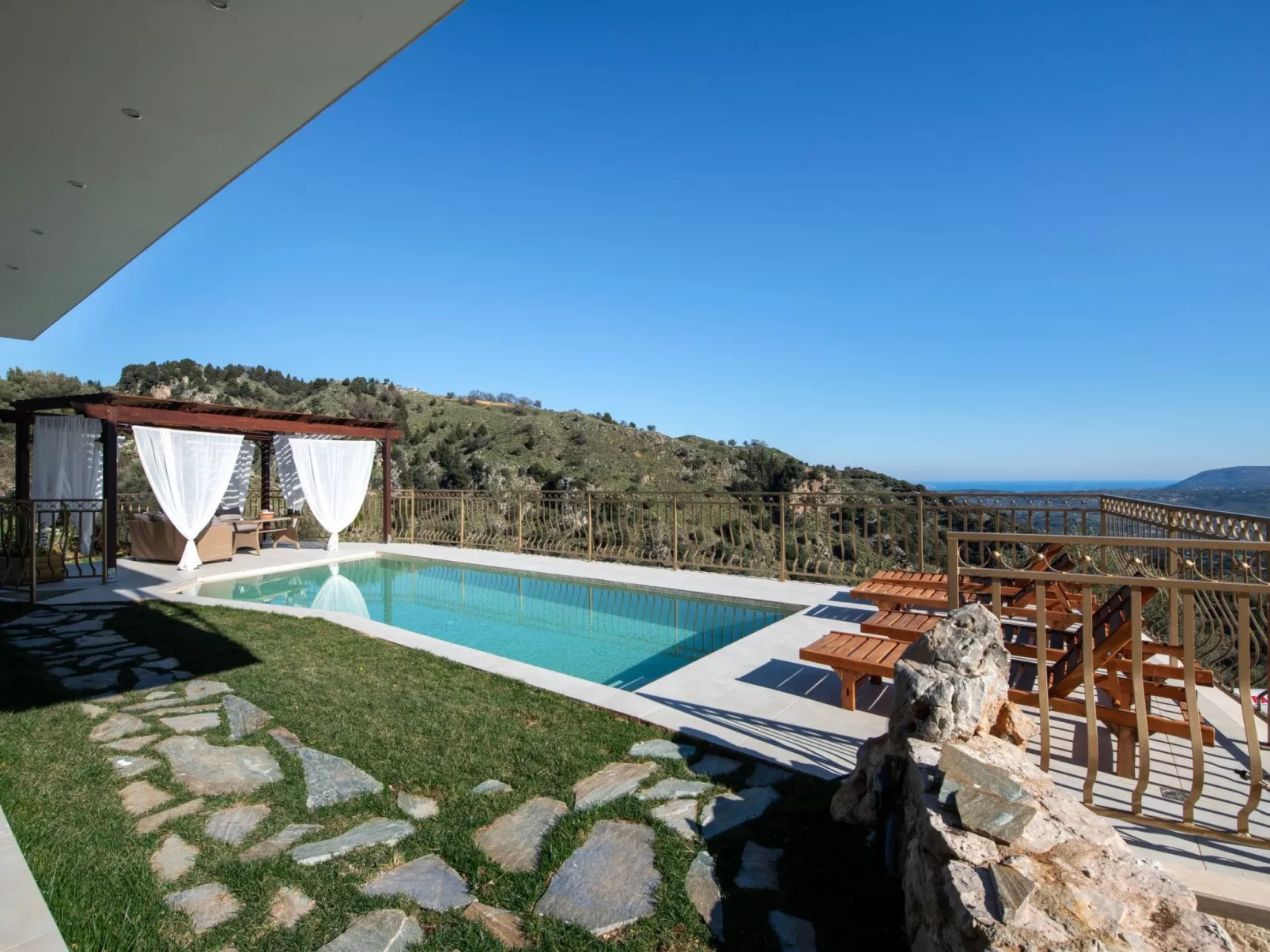 Geroulios Kastro Villa II"Free"Beheizter Pool, Whirlpool-Inside