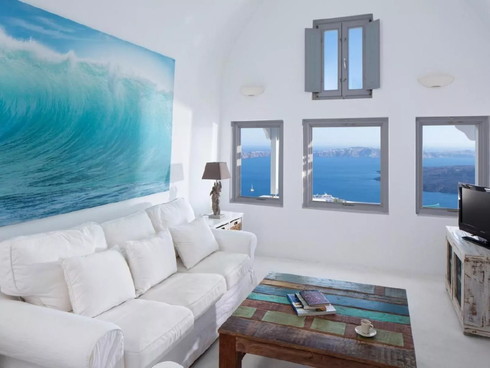 Stilvolle Villa mit Pool und herrlichem Meerblick-Inside