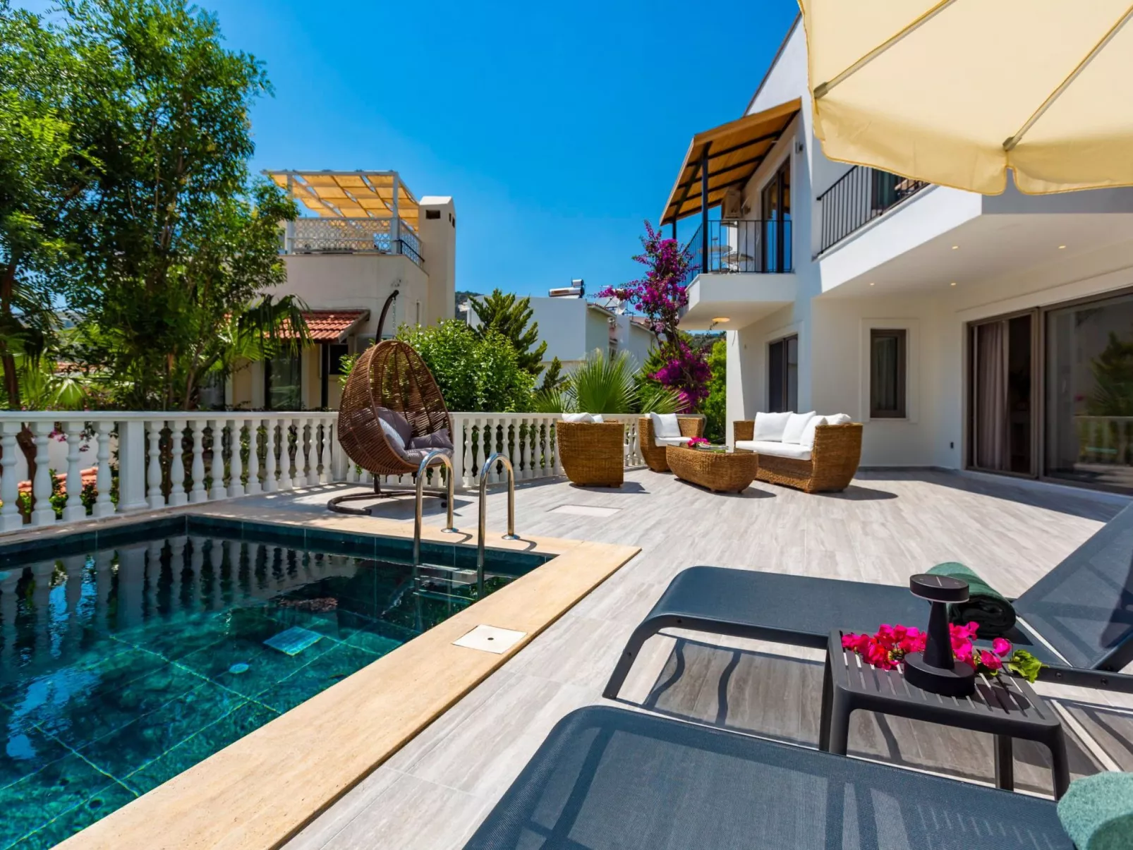 Moderne Villa "Verde Kalkan" mit großem Garte-Dedans