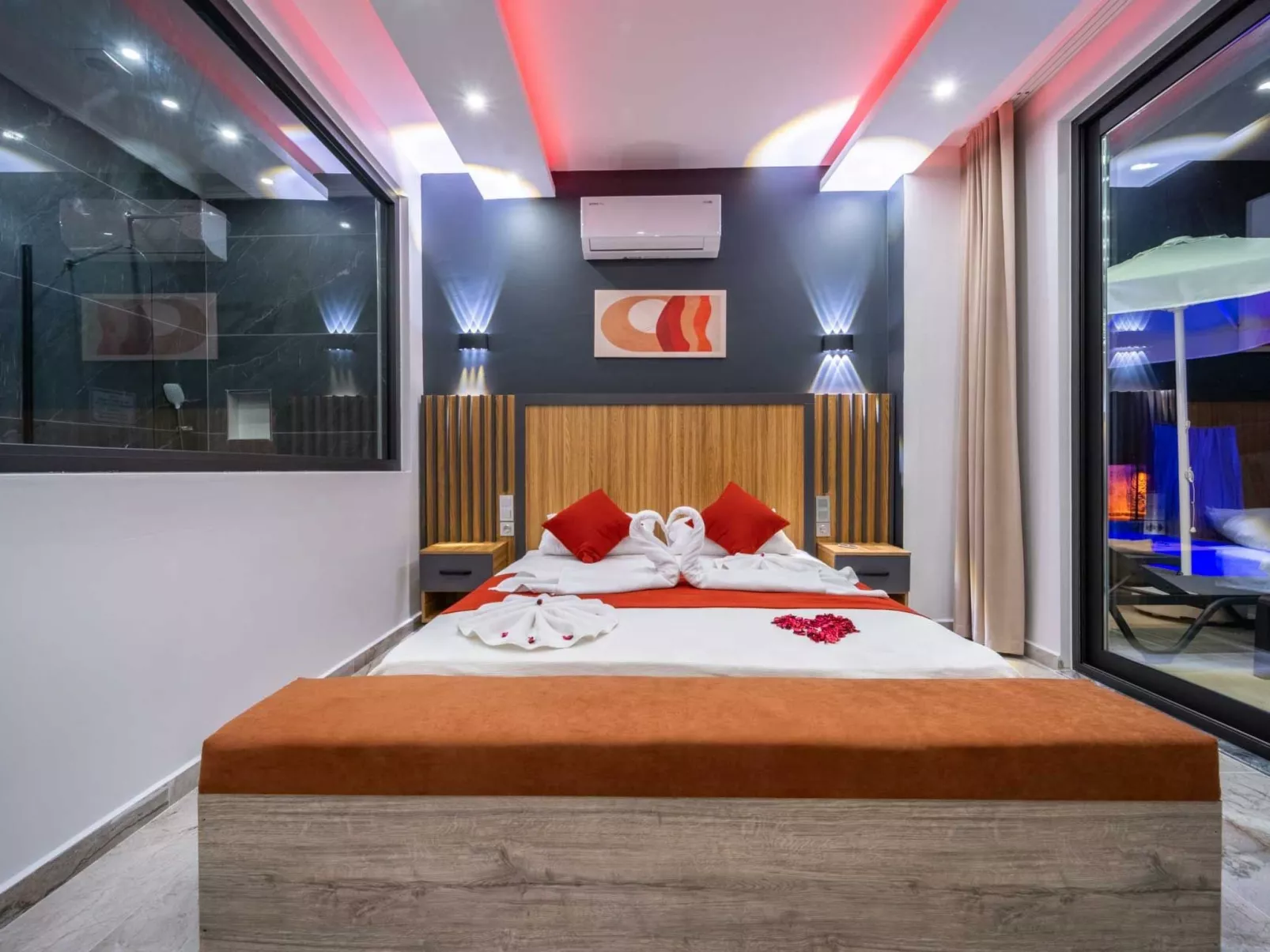 Luxuriöse Villa "Sard 3" mit Jacuzzi-Drinnen