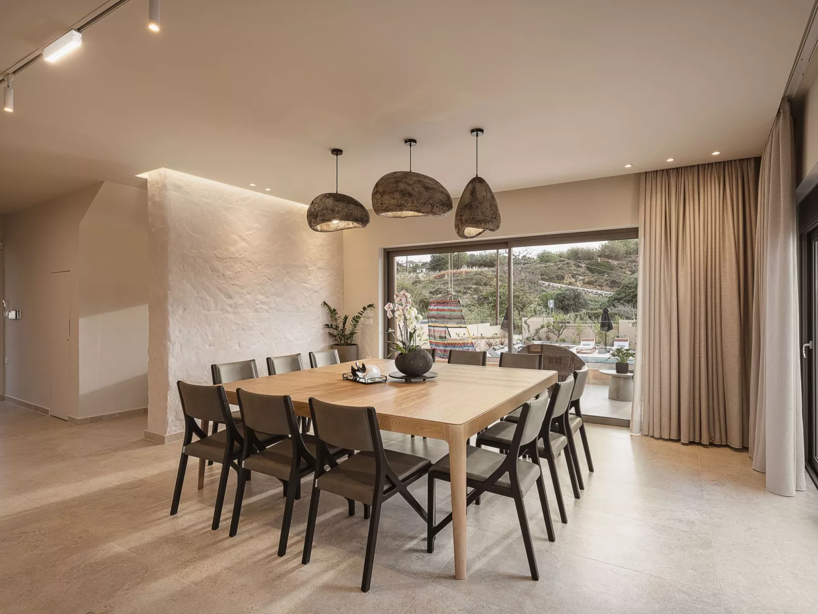 Villa Agali - ''Freier'' beheizter Pool, 70m zum Meer-Inside