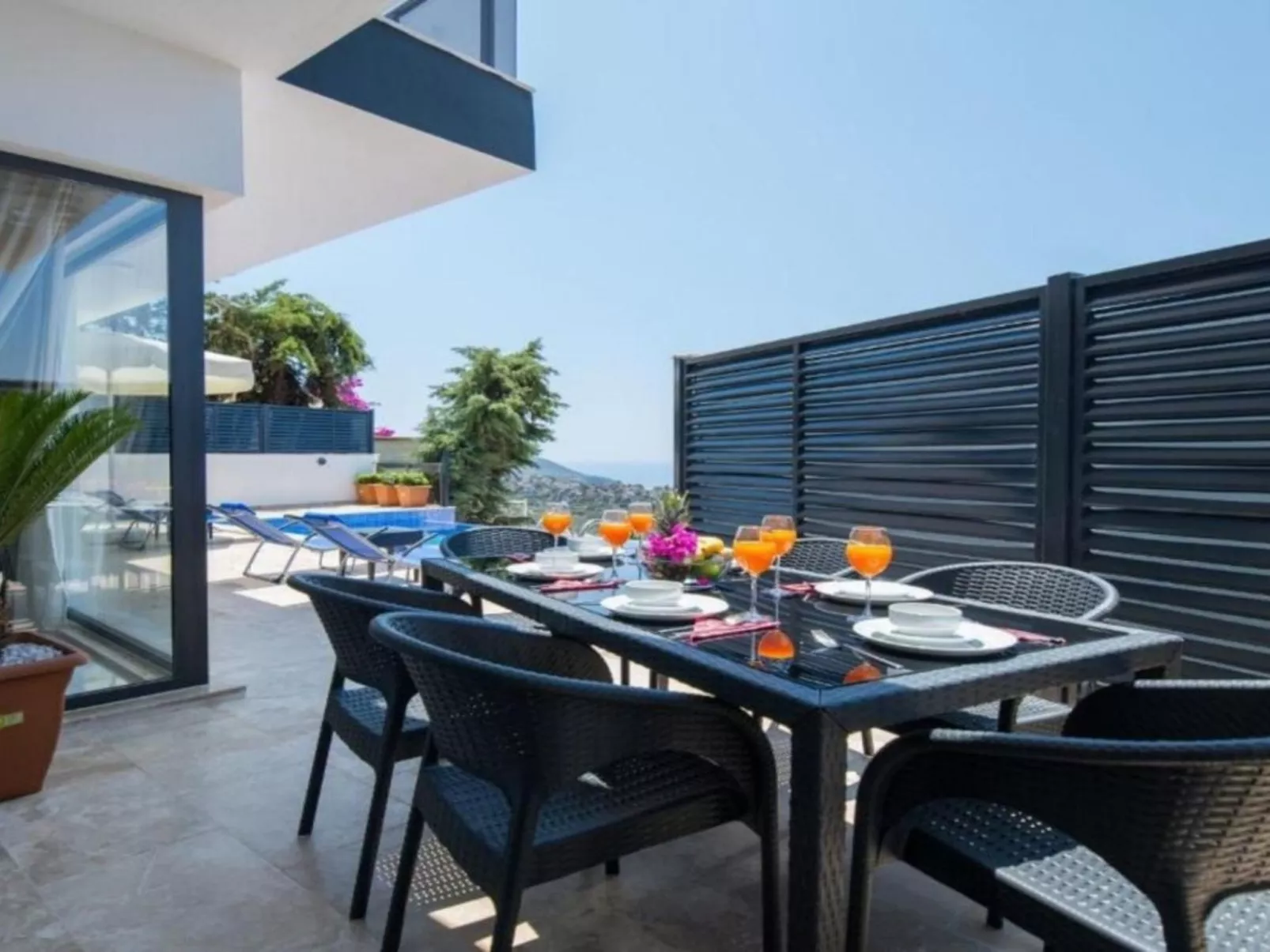 Meerblick Villa-Drinnen