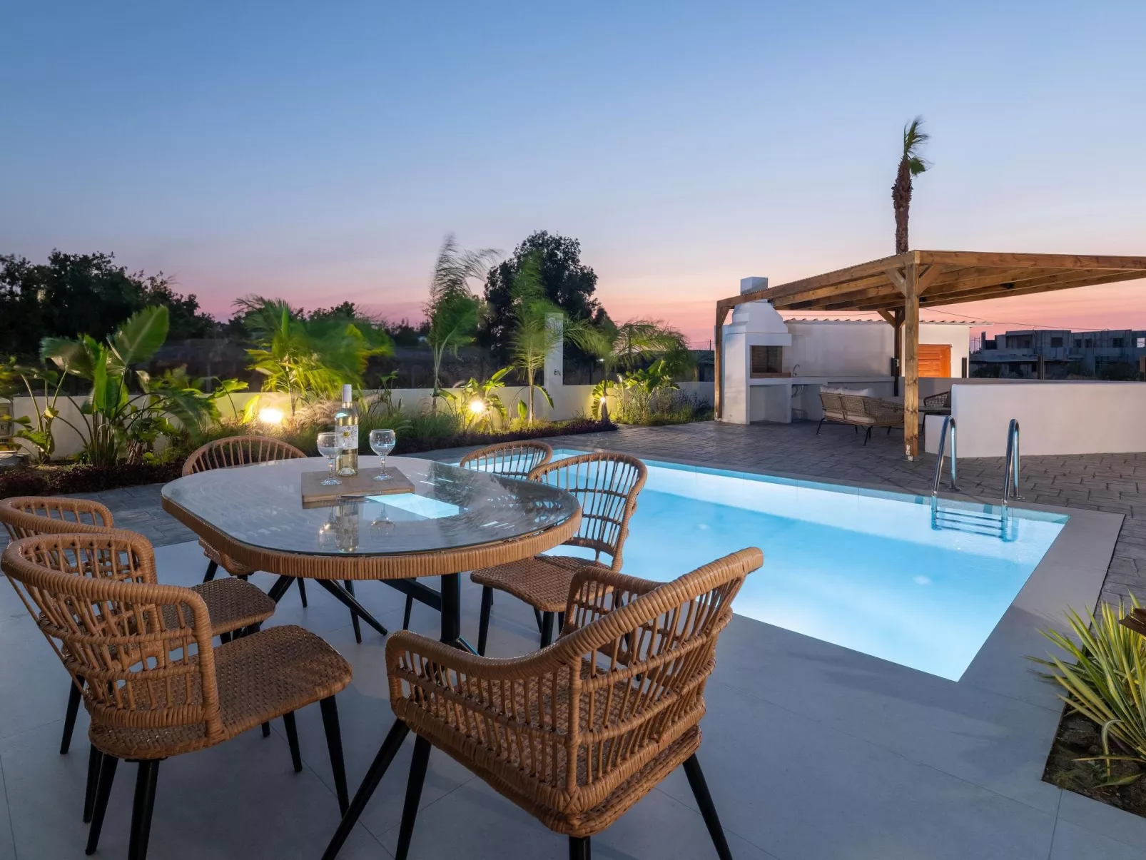 "Davlakos Villa Eve"-Dehors