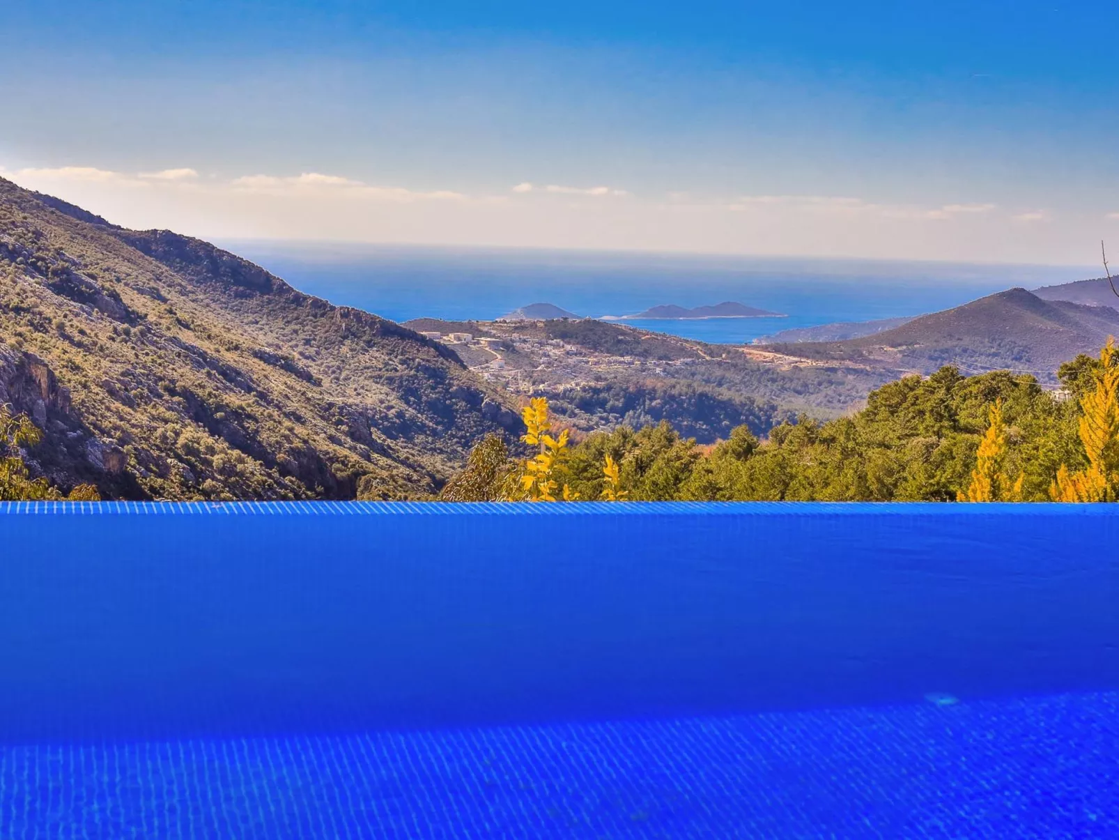 Natursteinhaus mit Pool in Kalkan Islamlar-Drinnen