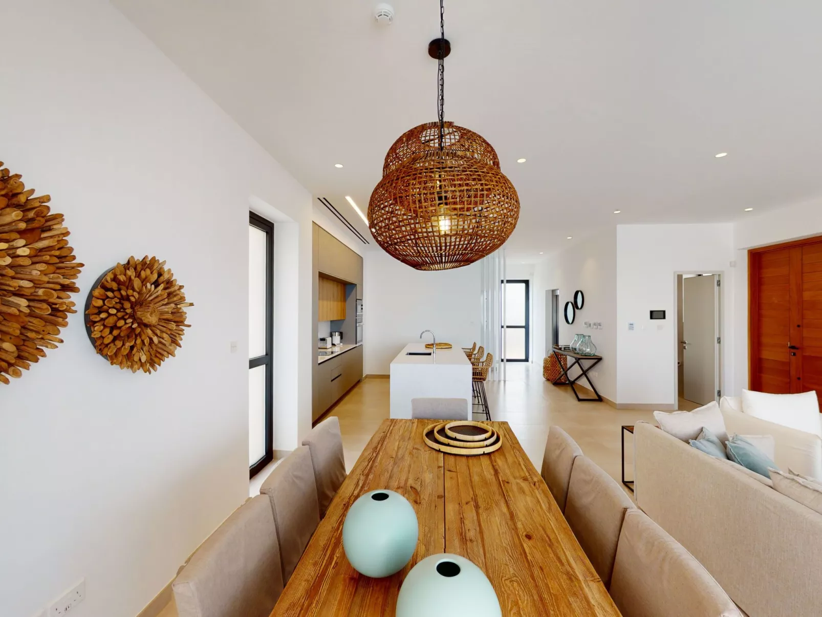 Periyiali Resort - Seitlicher Meerblick Villa Cleo - 16-Drinnen