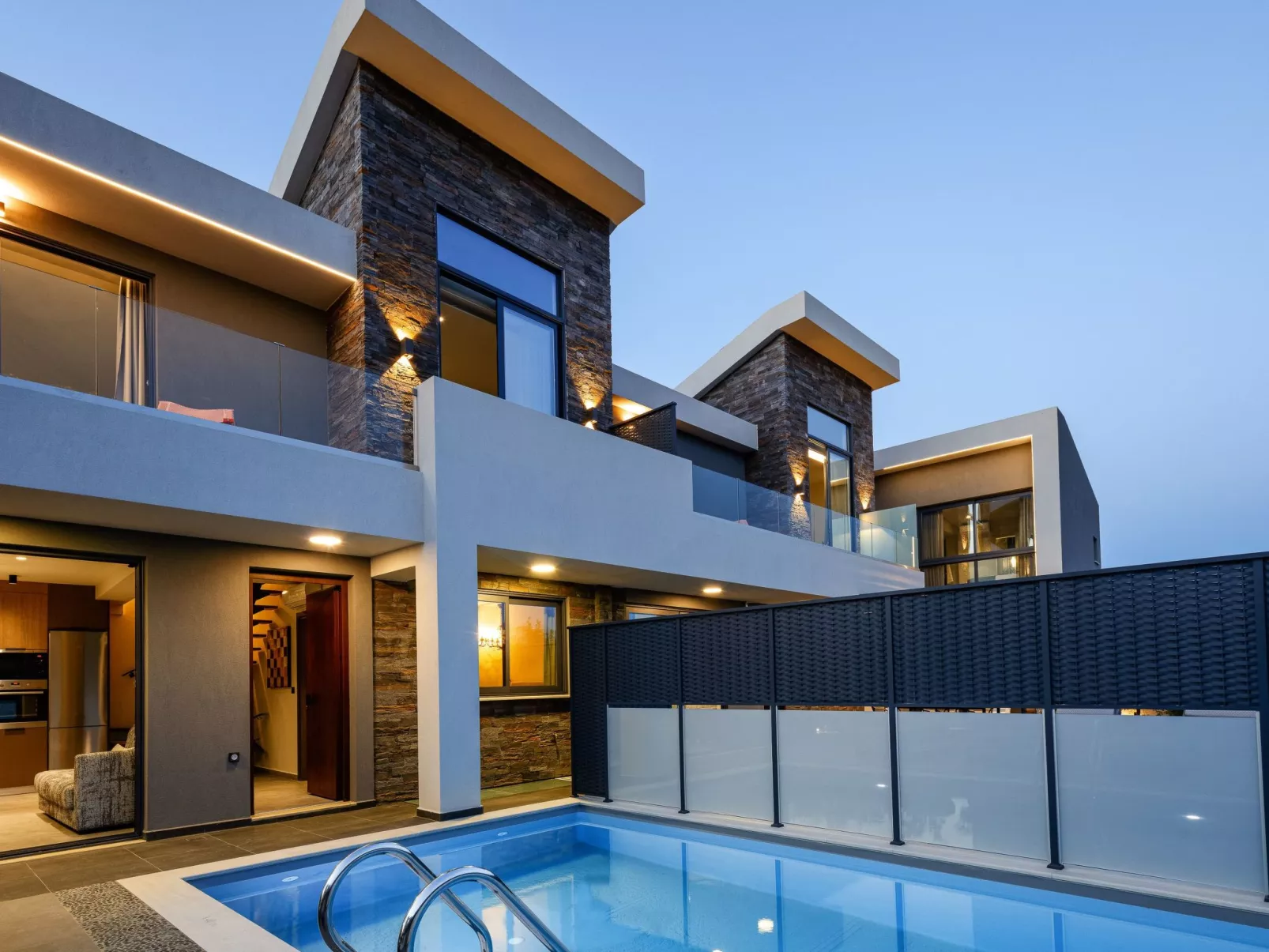 VillAgioi I - Privater Pool und 450m zum Sandstrand-Dedans