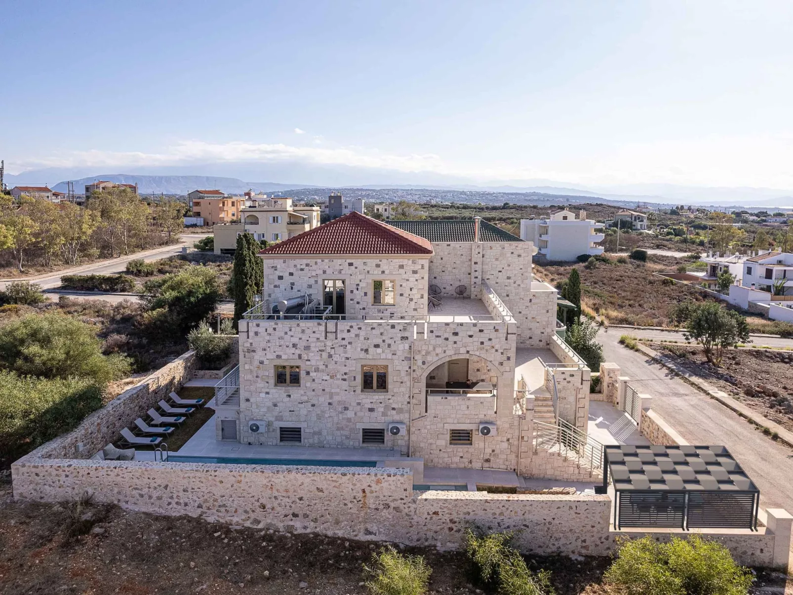 Luminus Arcus - Moderne Villa mit privatem Pool-Drinnen