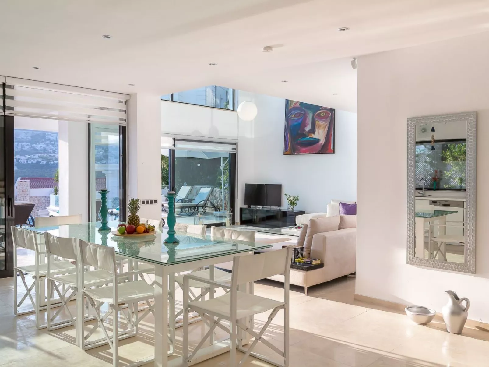 Moderne Villa nähe Meer in Kalkan-Inside