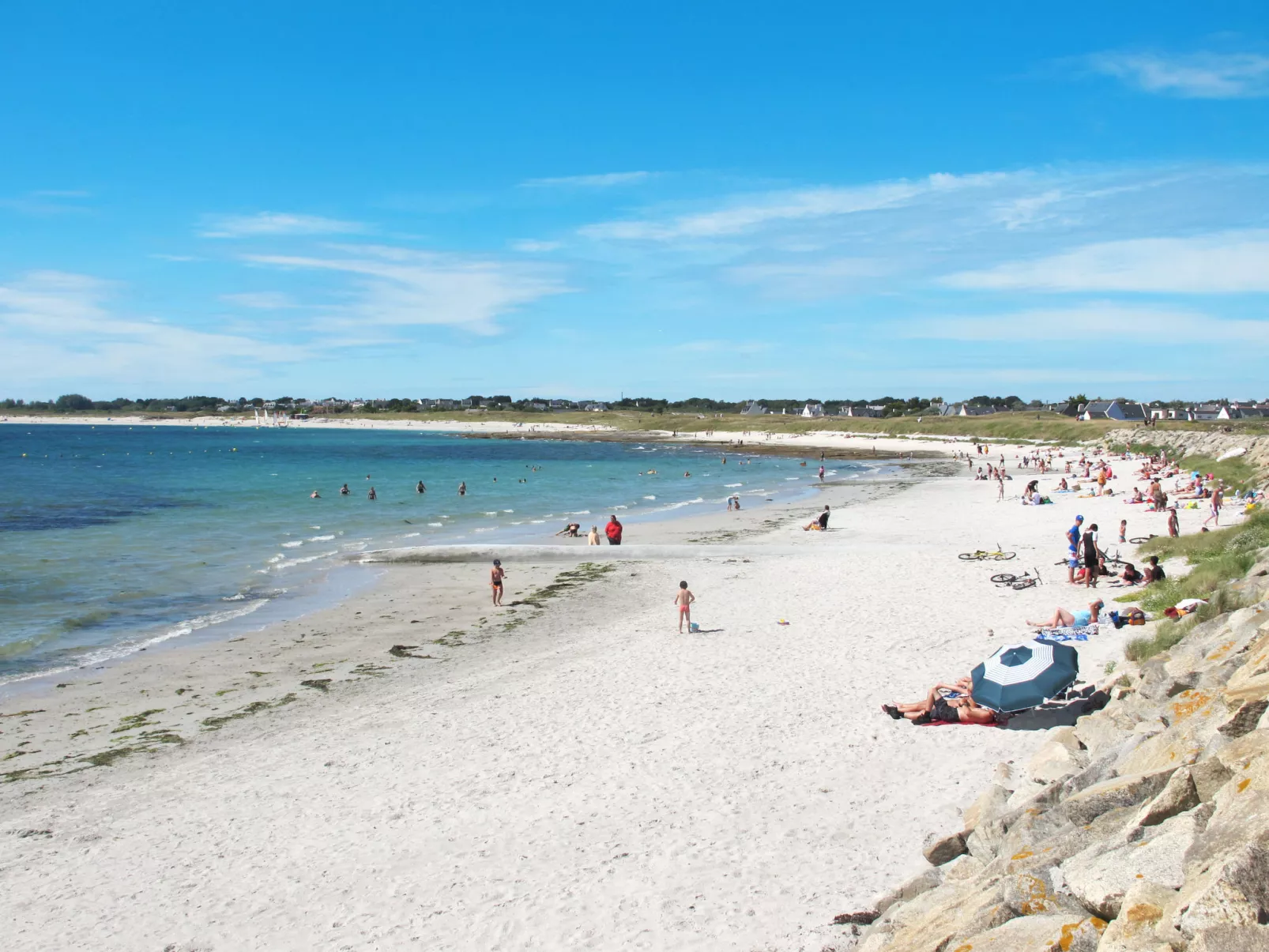 Geräumiges Haus mit direktem Zugang zum Strand-Environnement