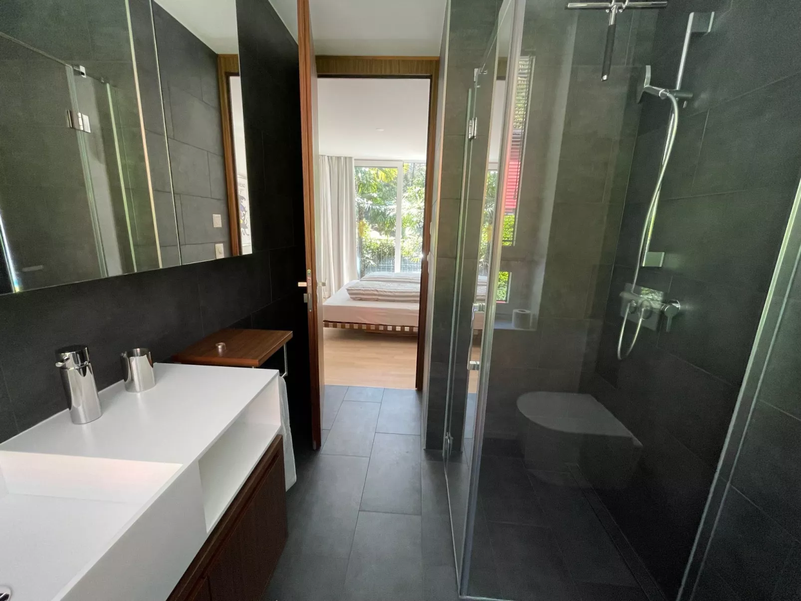 Ascona: Casa Azzurra-Drinnen