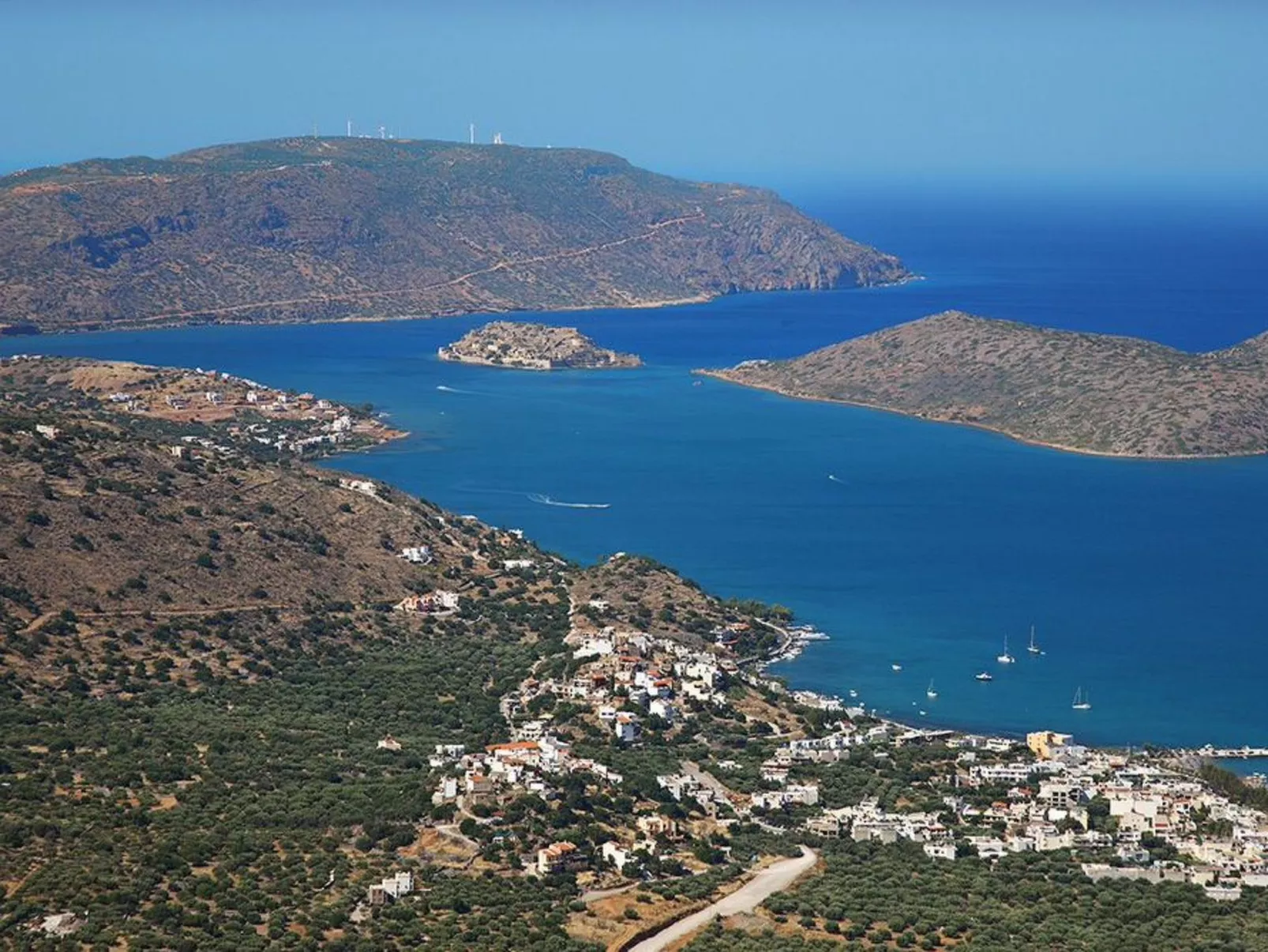Leonidas Traditionelles kretisches Haus mit Meerblick-Drinnen