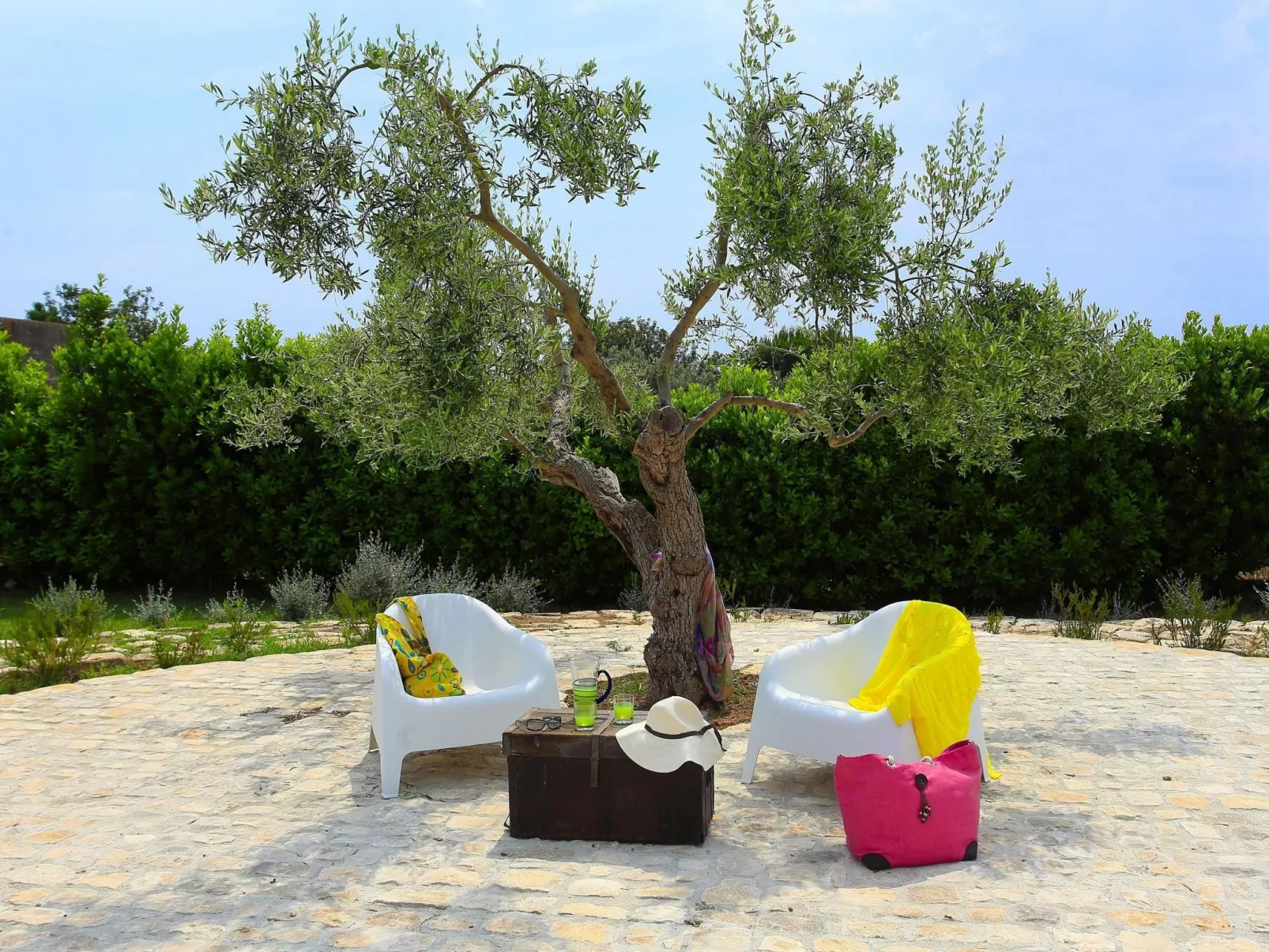 'Antica Aia' mit eigenem Pool-Draußen