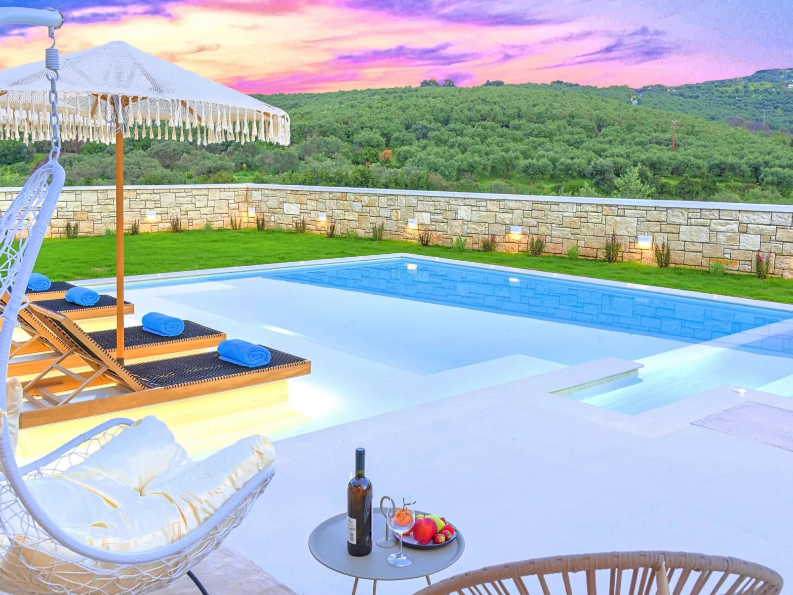 Blue Lake Villa Beheizter Pool-Dedans