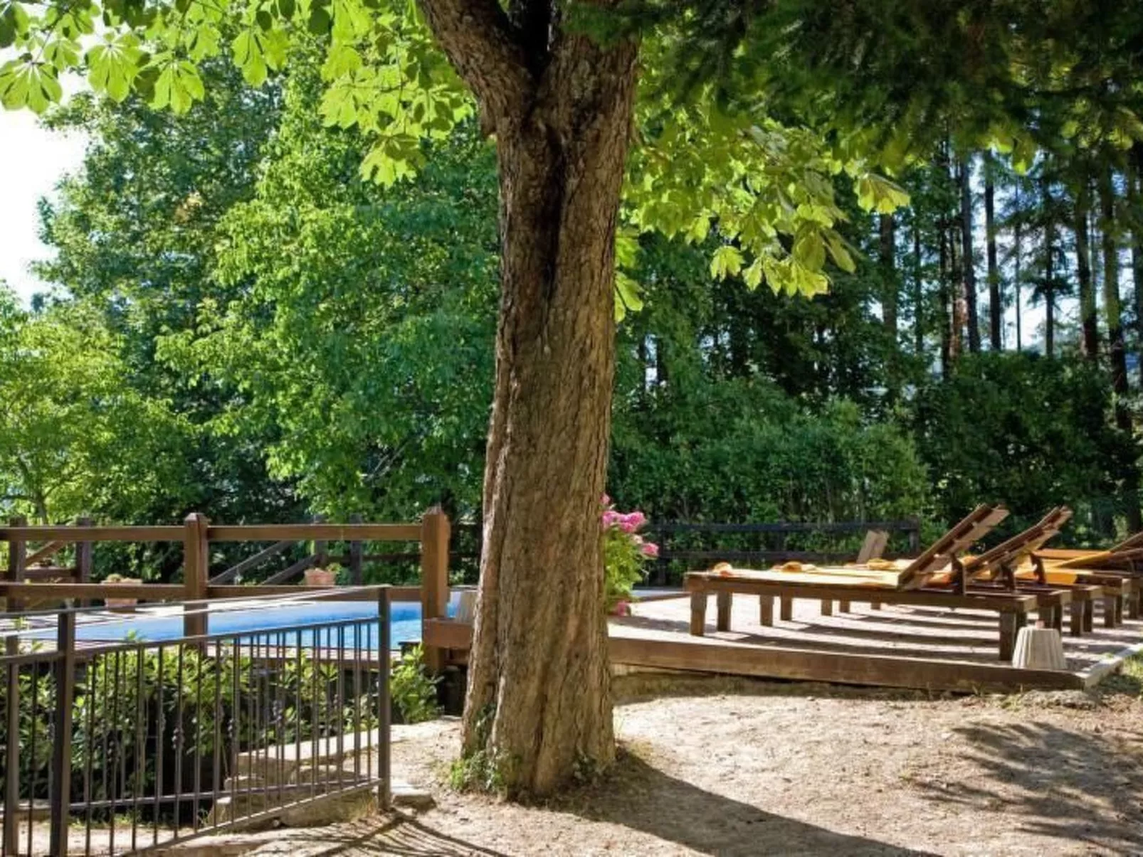 Wohnung in einer alten Villa mit Schwimmbad-Dedans