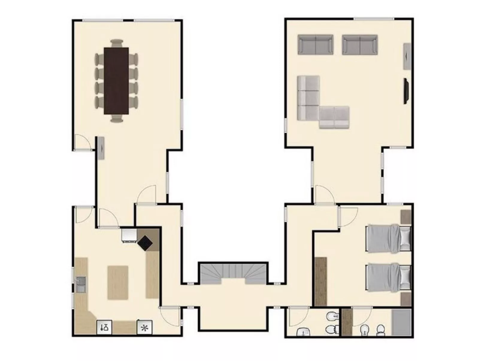 Chalet "Villa Albuar" mit eigenem Pool-Inside