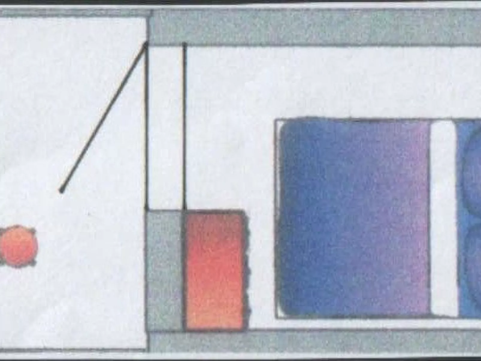 Wohnung in Balatonföldvár mit Terrasse und Grill - Dedans